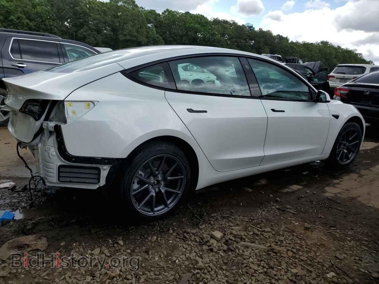 2022 TESLA MODEL 3 - VIN: 5YJ3E1EA7NF302061 - Фото 3