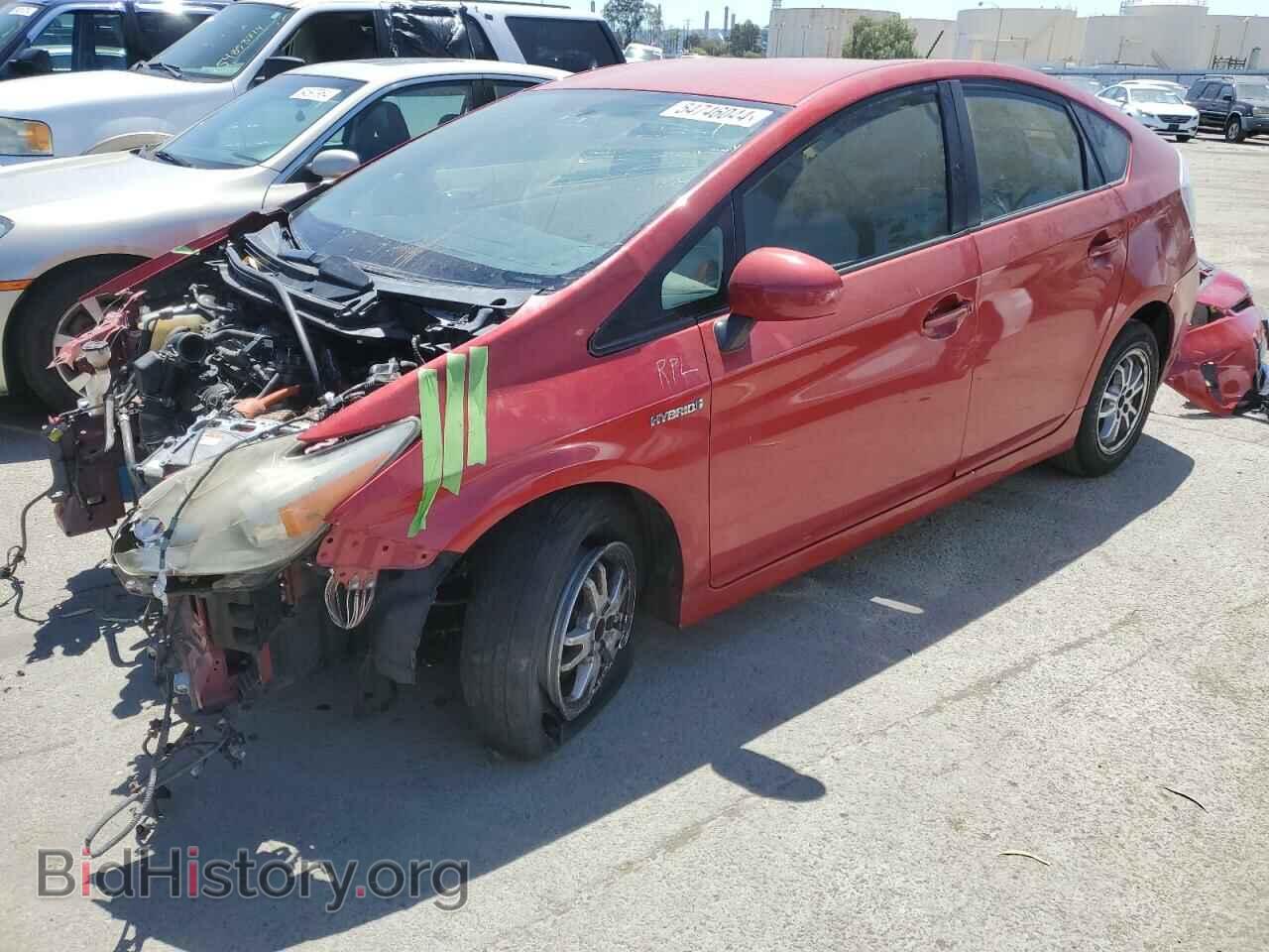 Photo JTDKN3DU4E0388107 - TOYOTA PRIUS 2014