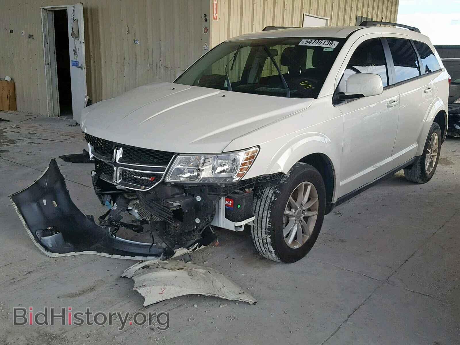 2016 DODGE JOURNEY - VIN: 3C4PDCBG3GT206506 - Фото 2