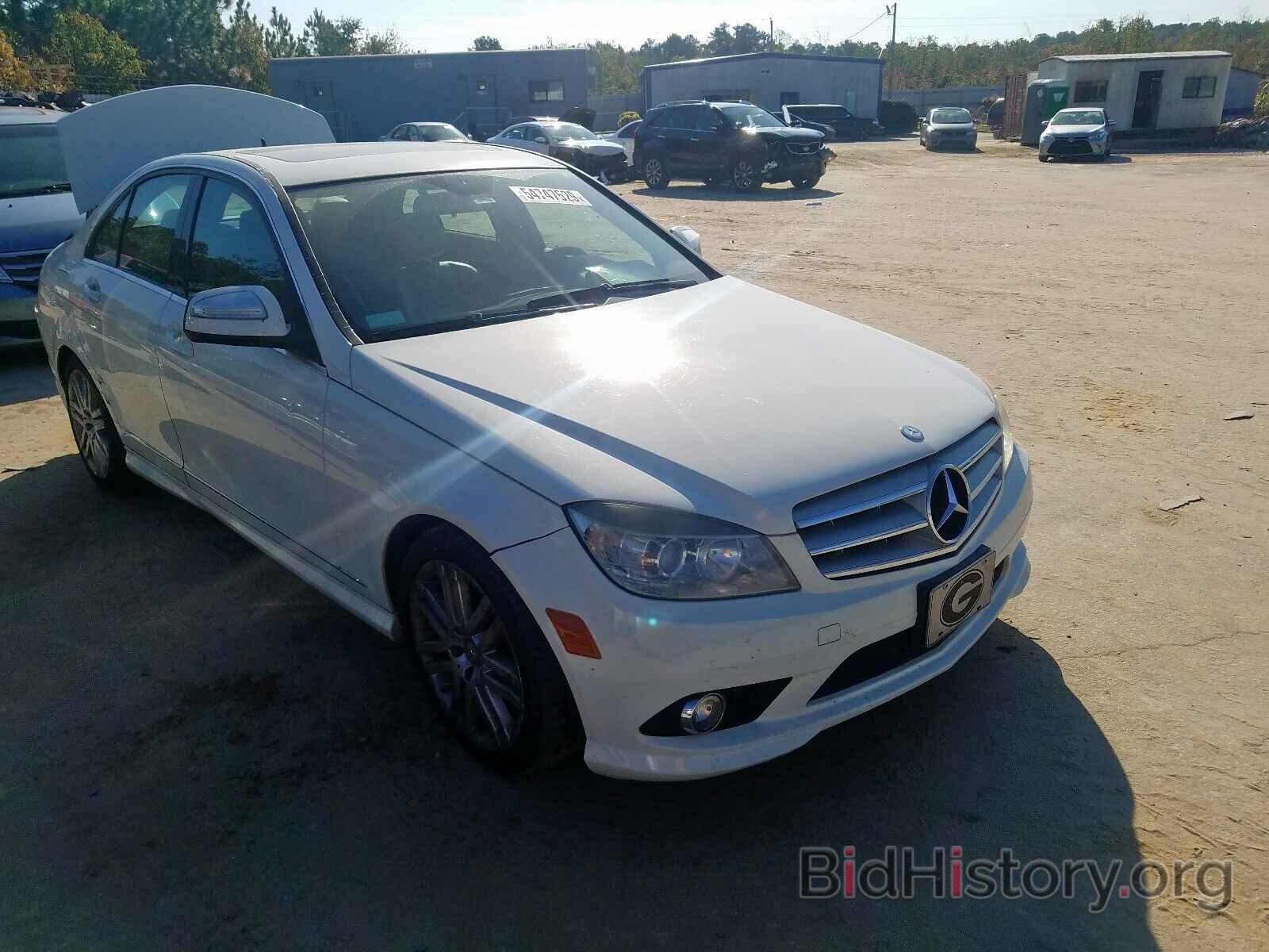 Photo WDDGF54X89F220309 - MERCEDES-BENZ C CLASS 2009