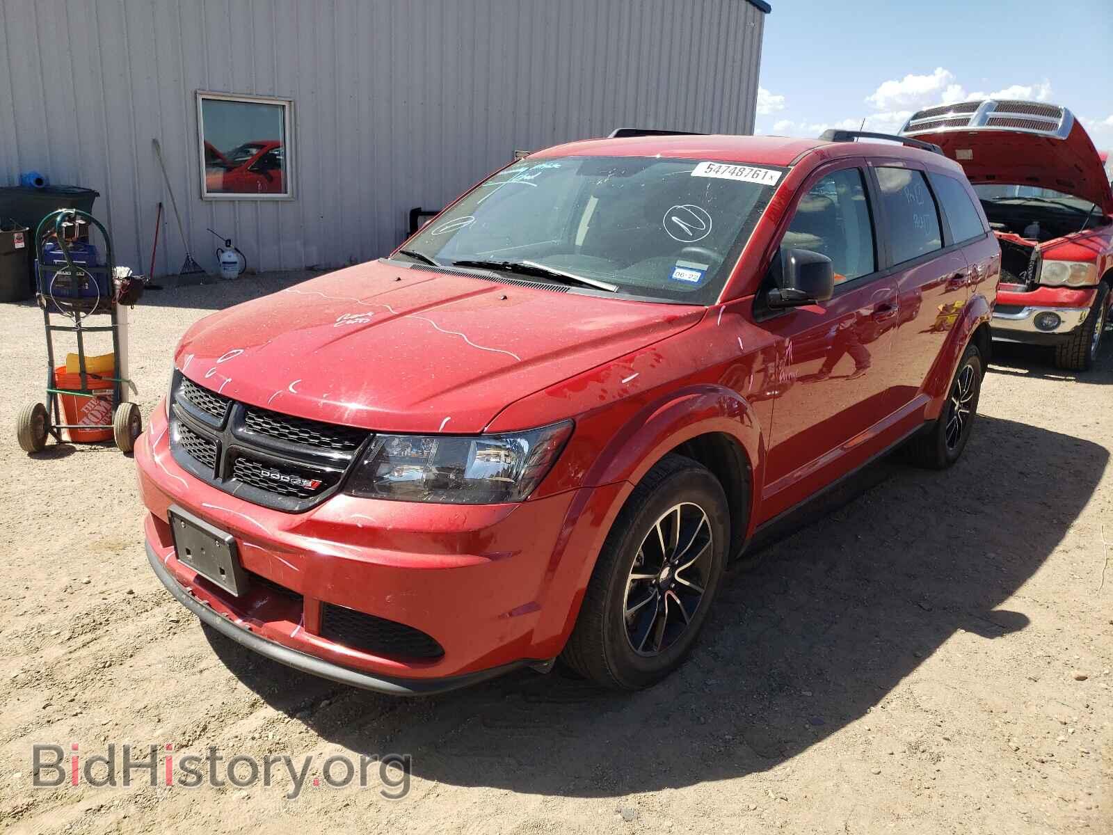 2017 DODGE JOURNEY - VIN: 3C4PDCAB0HT582460 - Фото 2