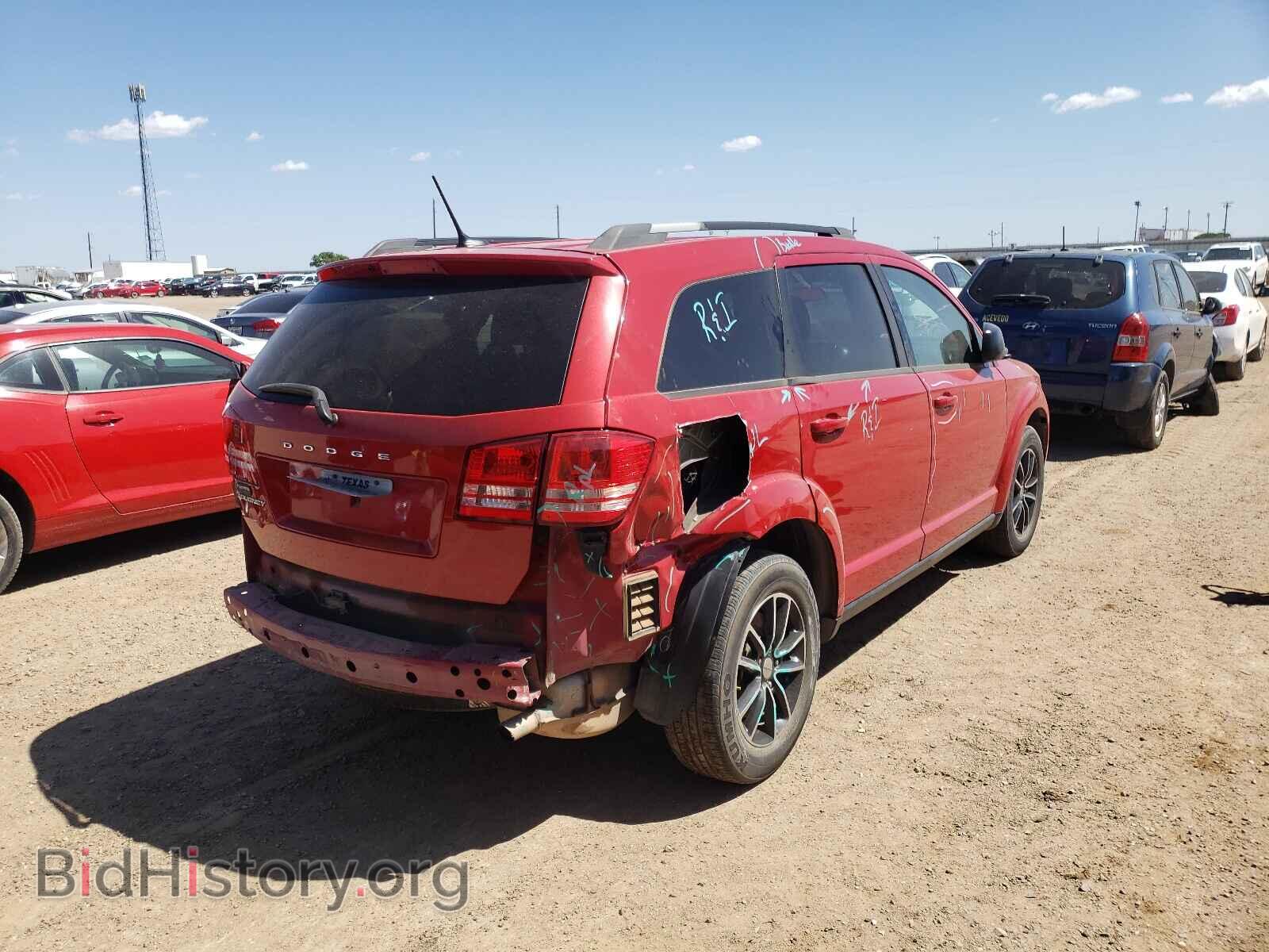 2017 DODGE JOURNEY - VIN: 3C4PDCAB0HT582460 - Фото 4
