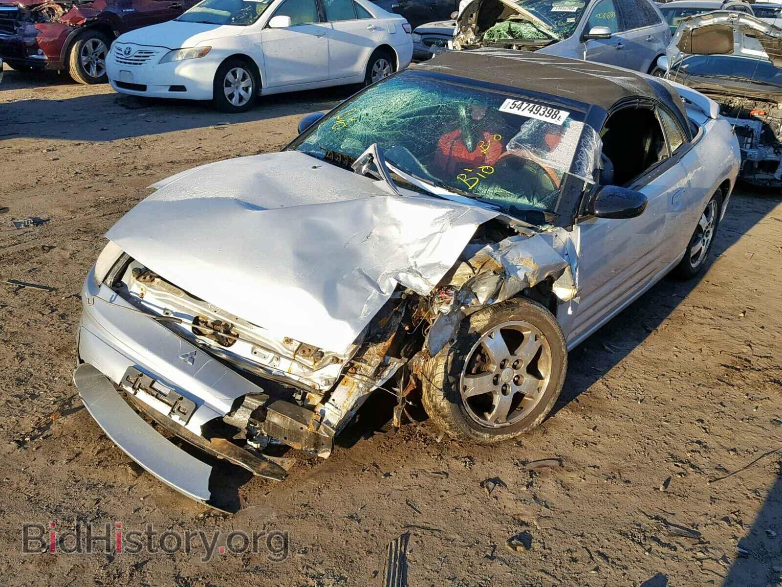 2003 MITSUBISHI ECLIPSE - VIN: 4A3AE45G43E095573 - Фото 2