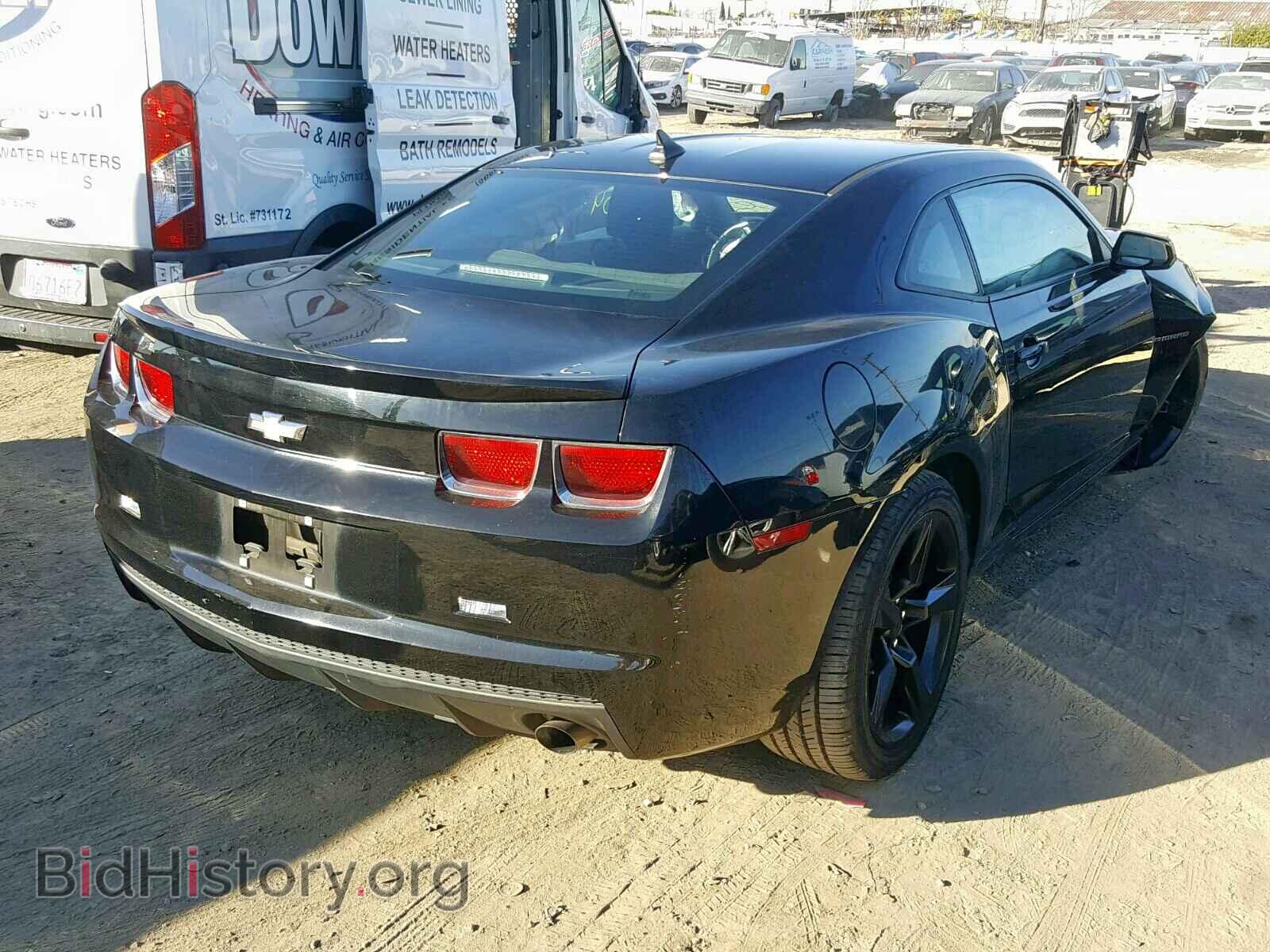 2013 CHEVROLET CAMARO - VIN: 2G1FB1E37D9206949 - Фото 4
