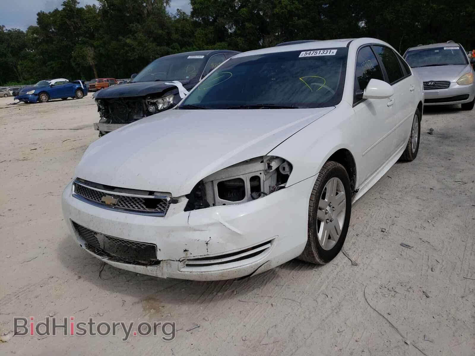 2013 CHEVROLET IMPALA - VIN: 2G1WG5E39D1205180 - Фото 2