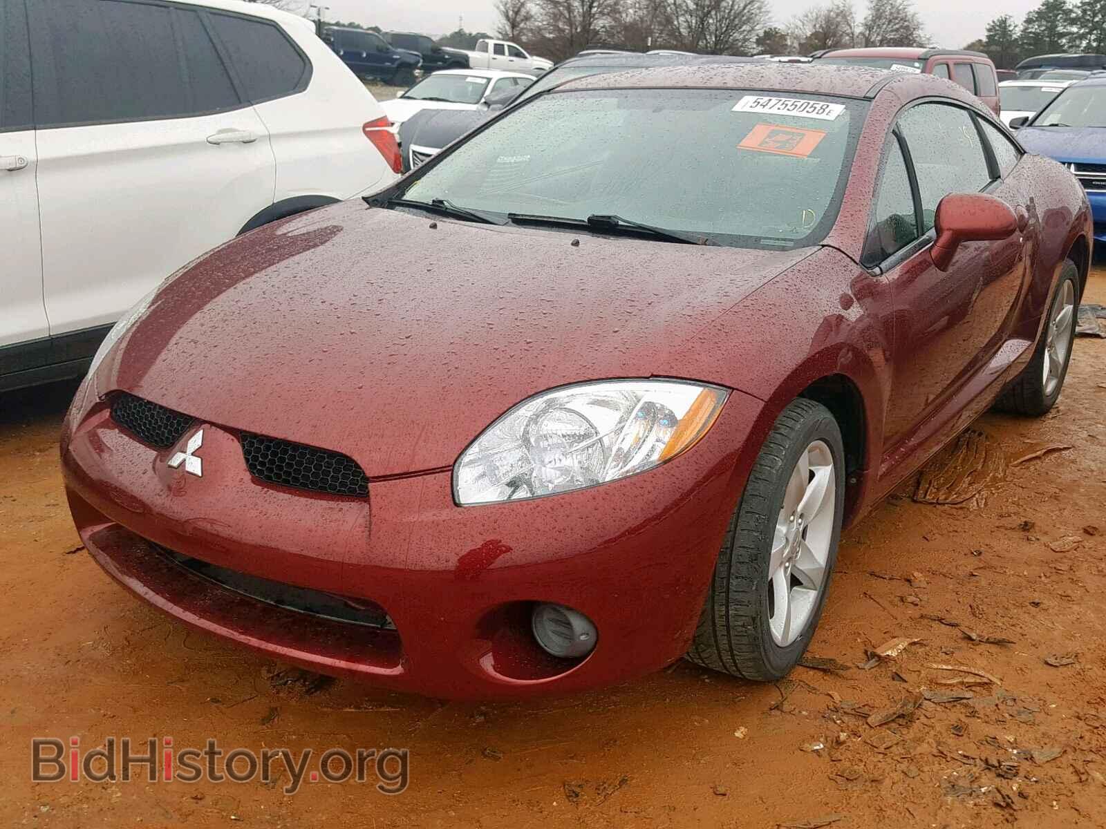 2007 MITSUBISHI ECLIPSE - VIN: 4A3AK24F67E058732 - Photo 2