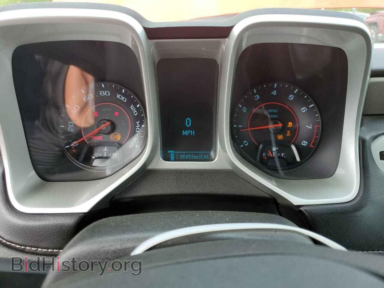 2013 CHEVROLET CAMARO - VIN: 2G1FE1E36D9107093 - Фото 9