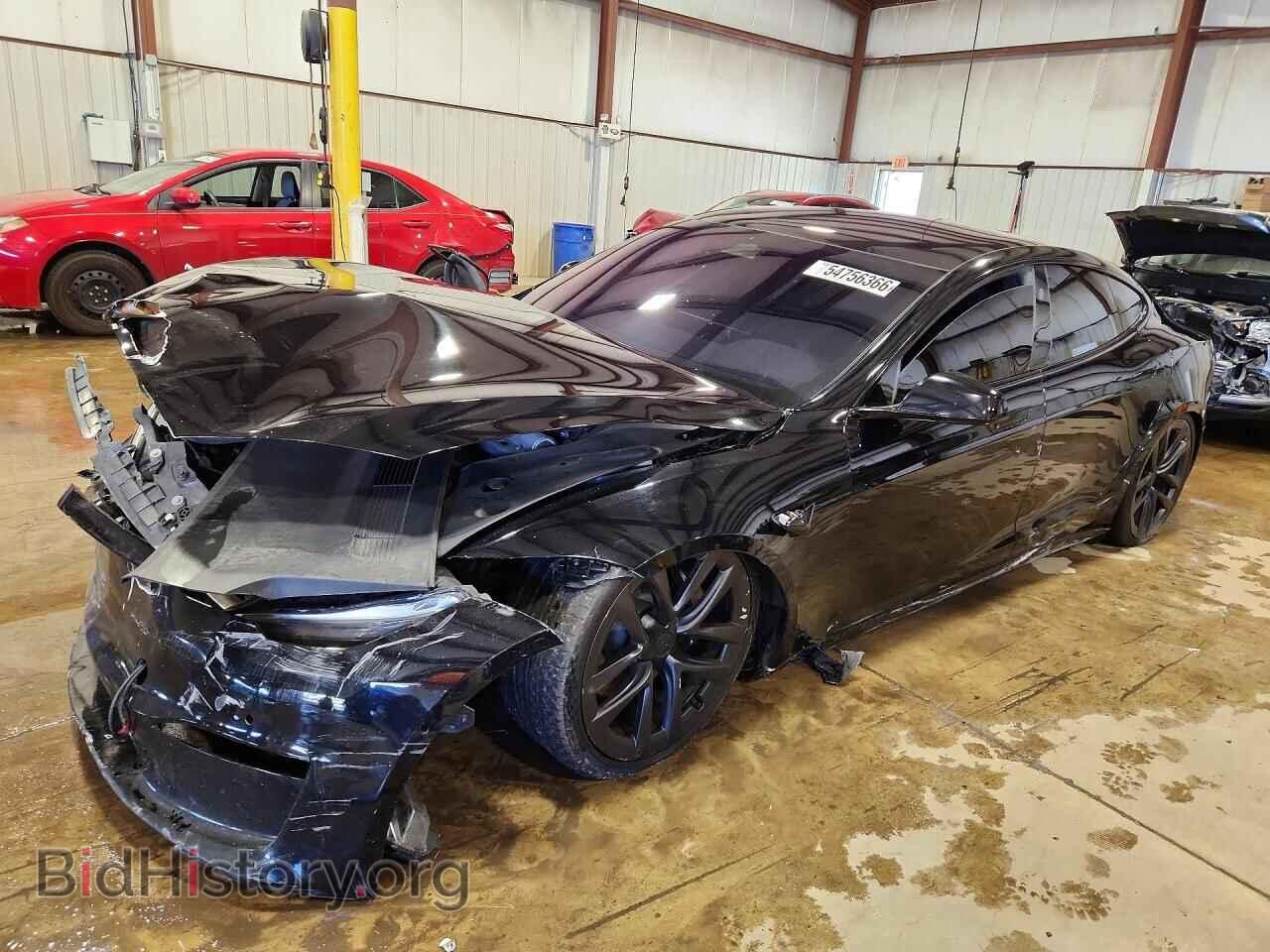 Photo 5YJSA1E58MF432214 - TESLA MODEL S 2021