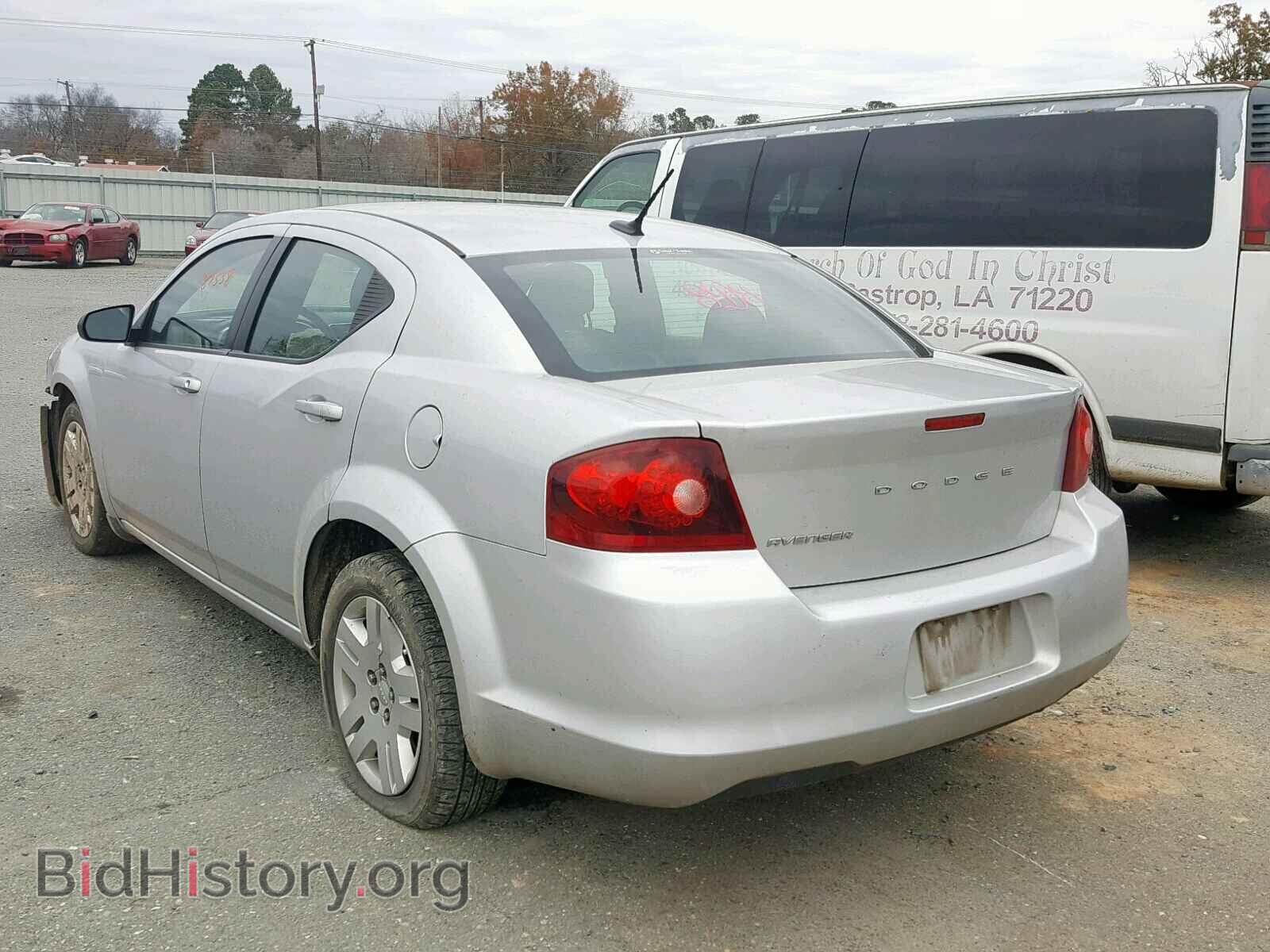 2012 DODGE AVENGER - VIN: 1C3CDZAB9CN265999 - Фото 3