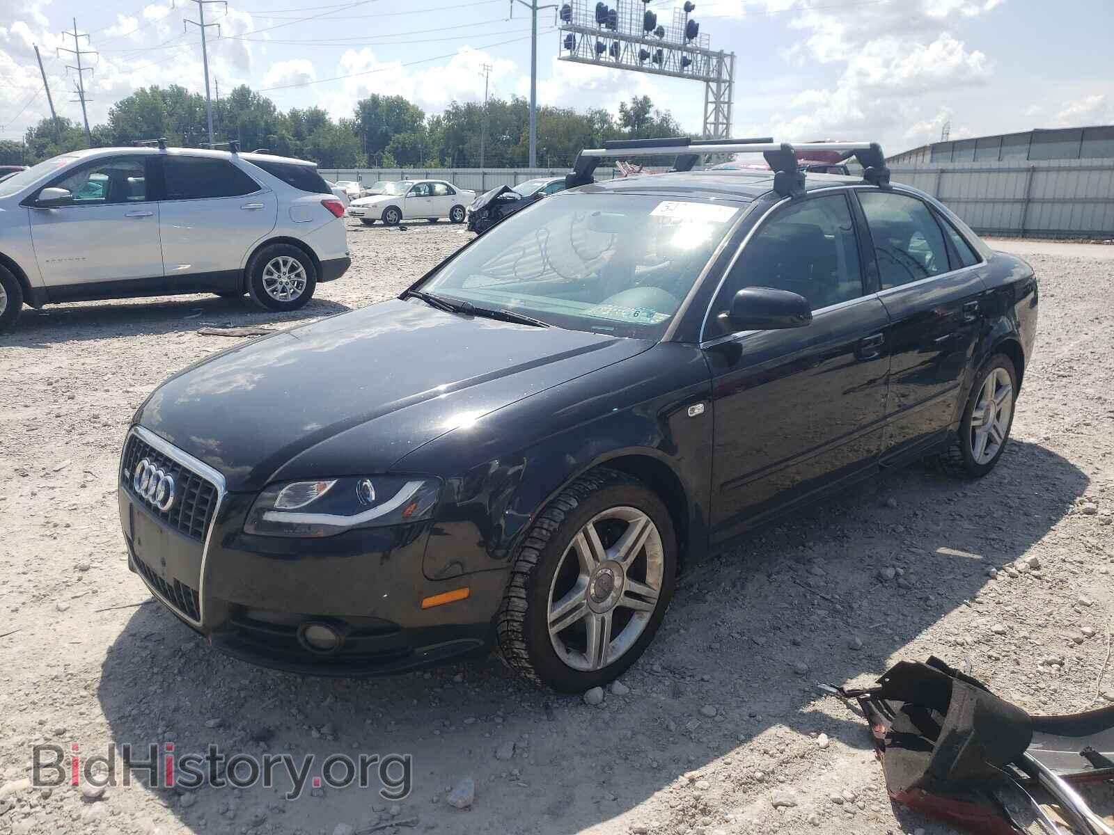 2008 AUDI A4 - VIN: WAUDF78EX8A014015 - Фото 2