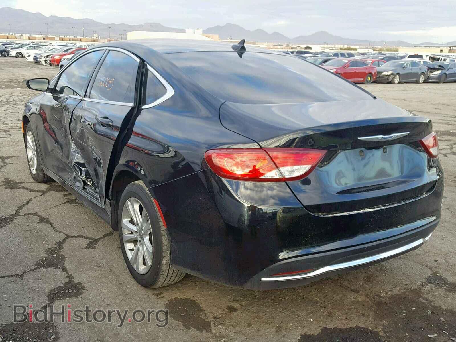 2016 CHRYSLER 200 - VIN: 1C3CCCAB7GN174770 - Фото 3