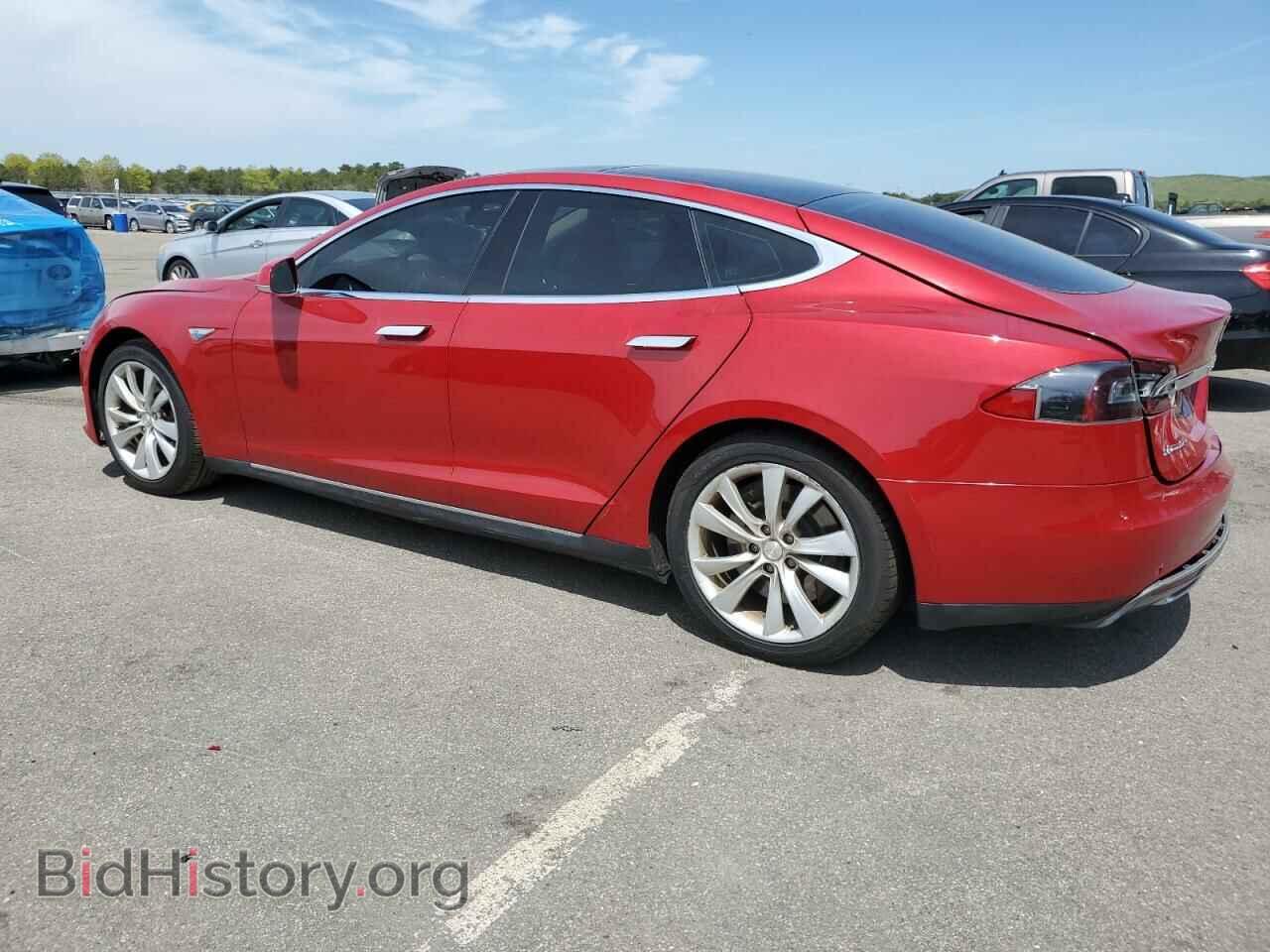 2014 TESLA MODEL S - VIN: 5YJSA1H16EFP32800 - Фото 2