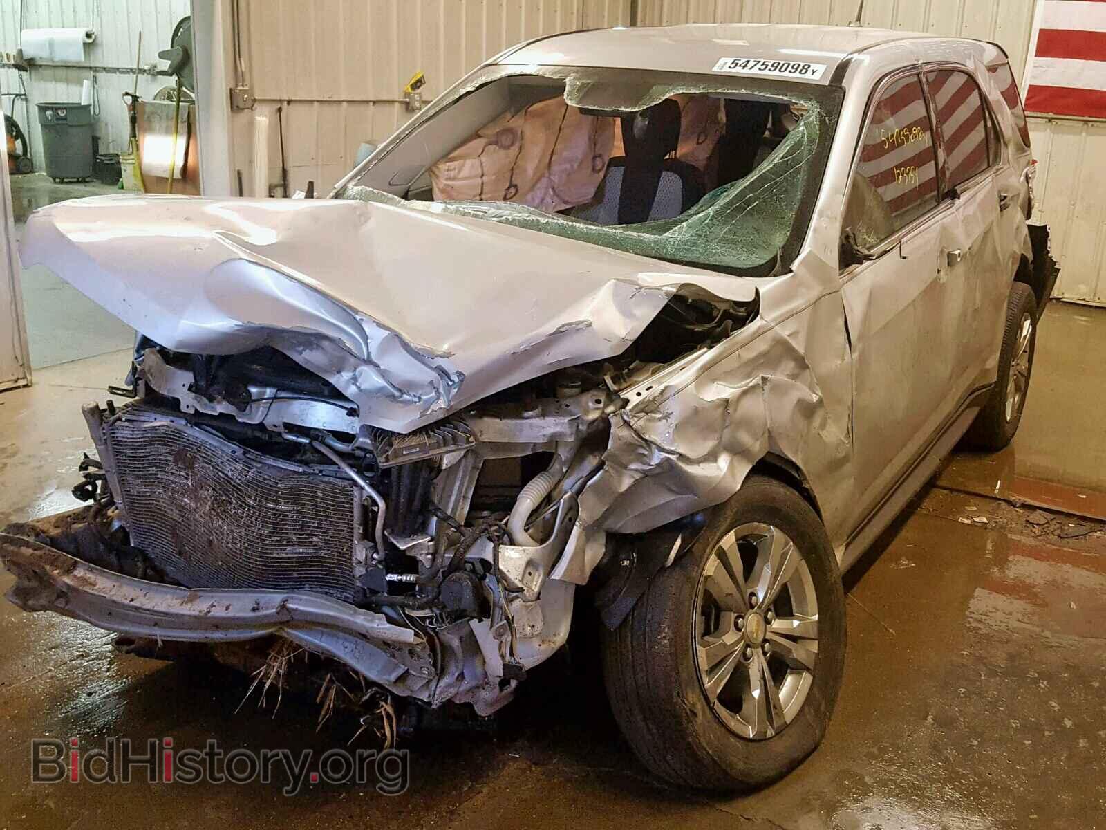 2012 CHEVROLET EQUINOX LS - VIN: 2GNFLCEK9C6112845 - Фото 2