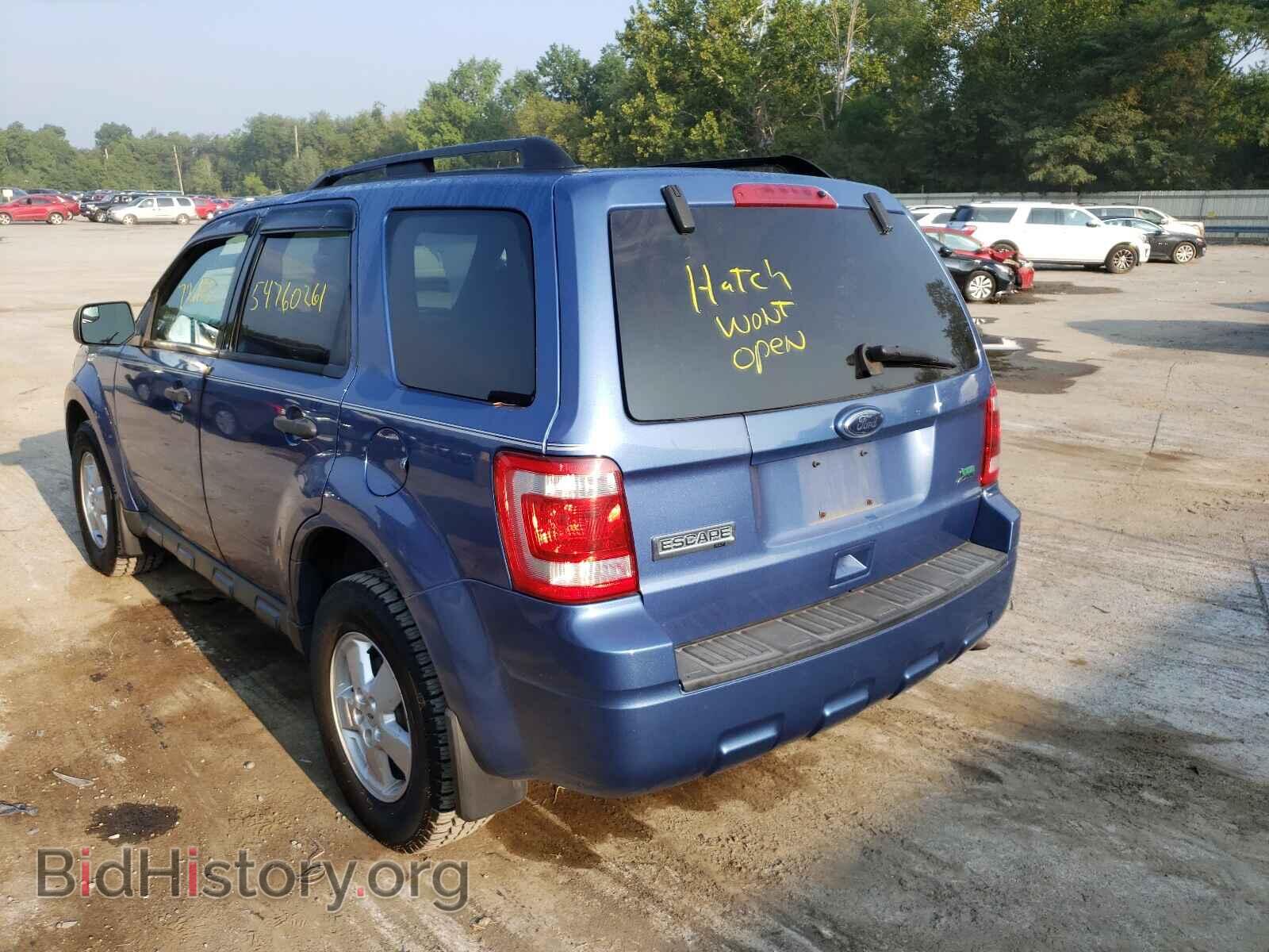 2010 FORD ESCAPE - VIN: 1FMCU9DG5AKB54721 - Фото 3