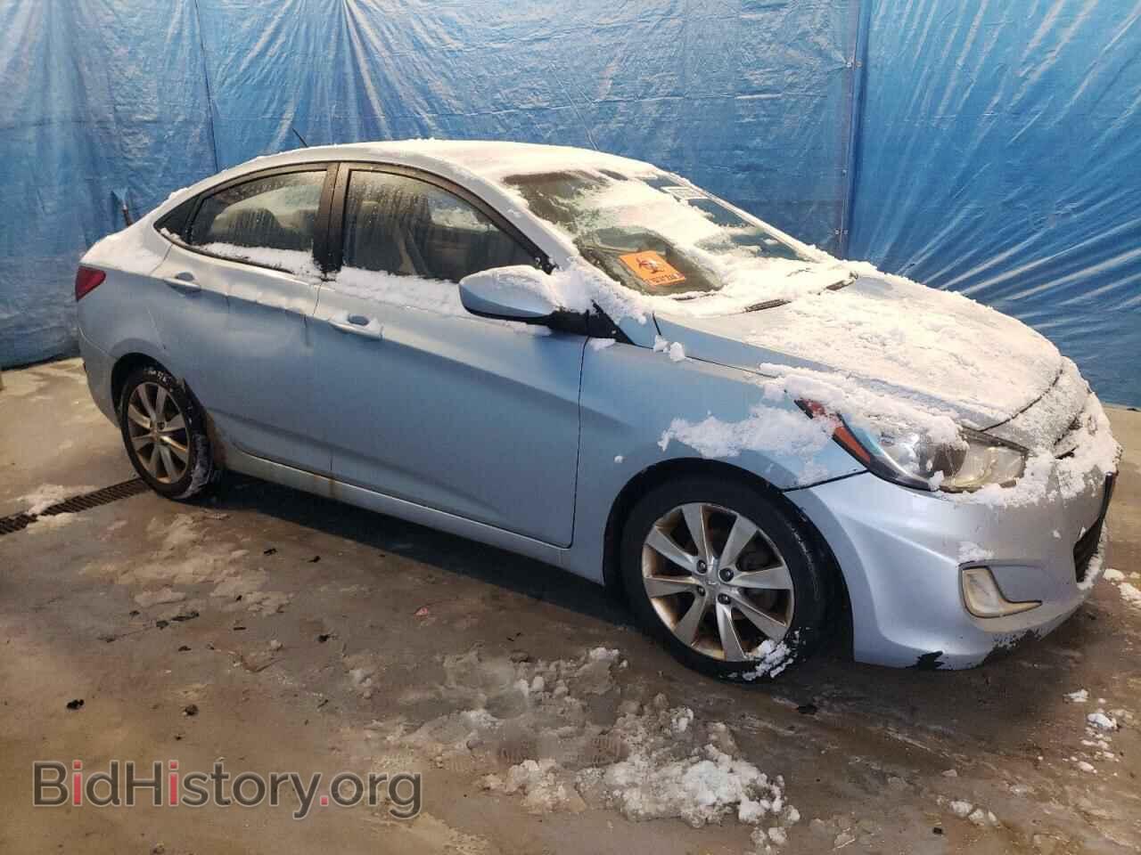 2012 HYUNDAI ACCENT - VIN: KMHCU4AE6CU078780 - Фото 4