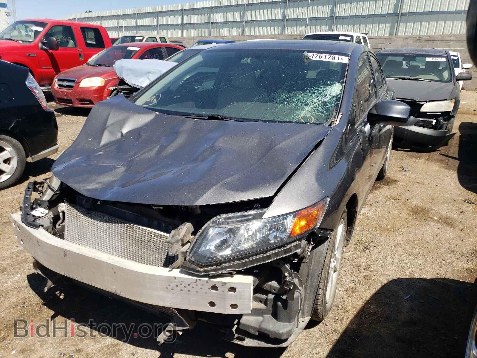 2012 HONDA CIVIC - VIN: 2HGFB2F84CH334479 - Фото 2