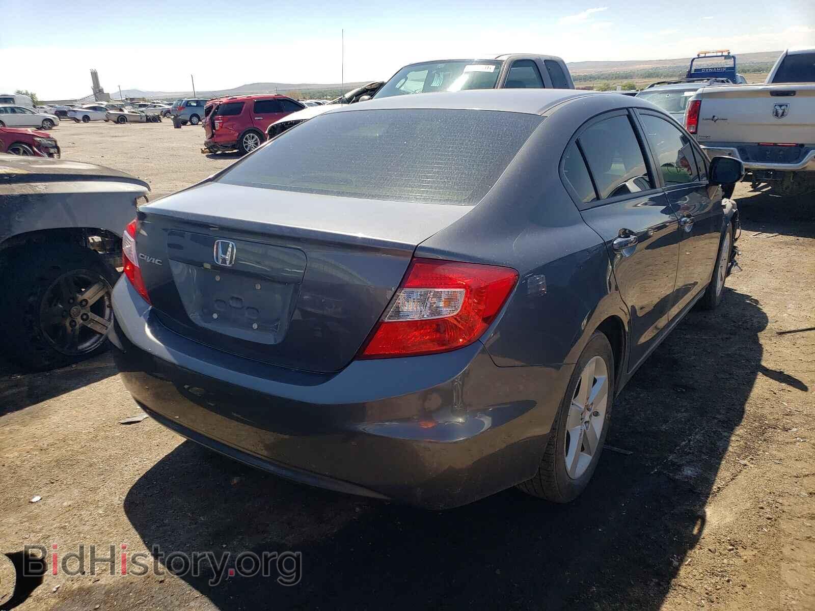 2012 HONDA CIVIC - VIN: 2HGFB2F84CH334479 - Фото 4