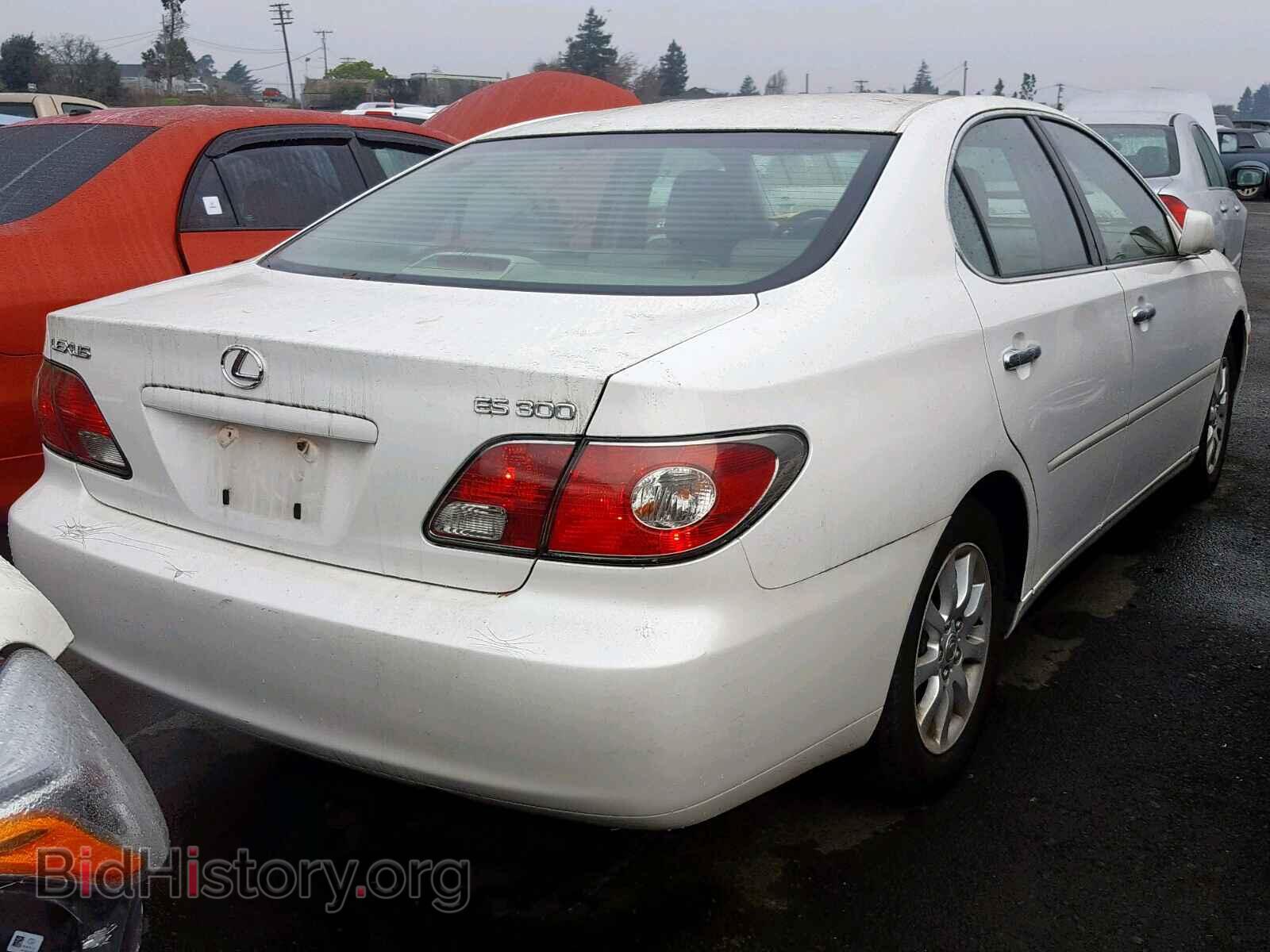 2003 LEXUS ES300 - VIN: JTHBF30G930114913 - Фото 4