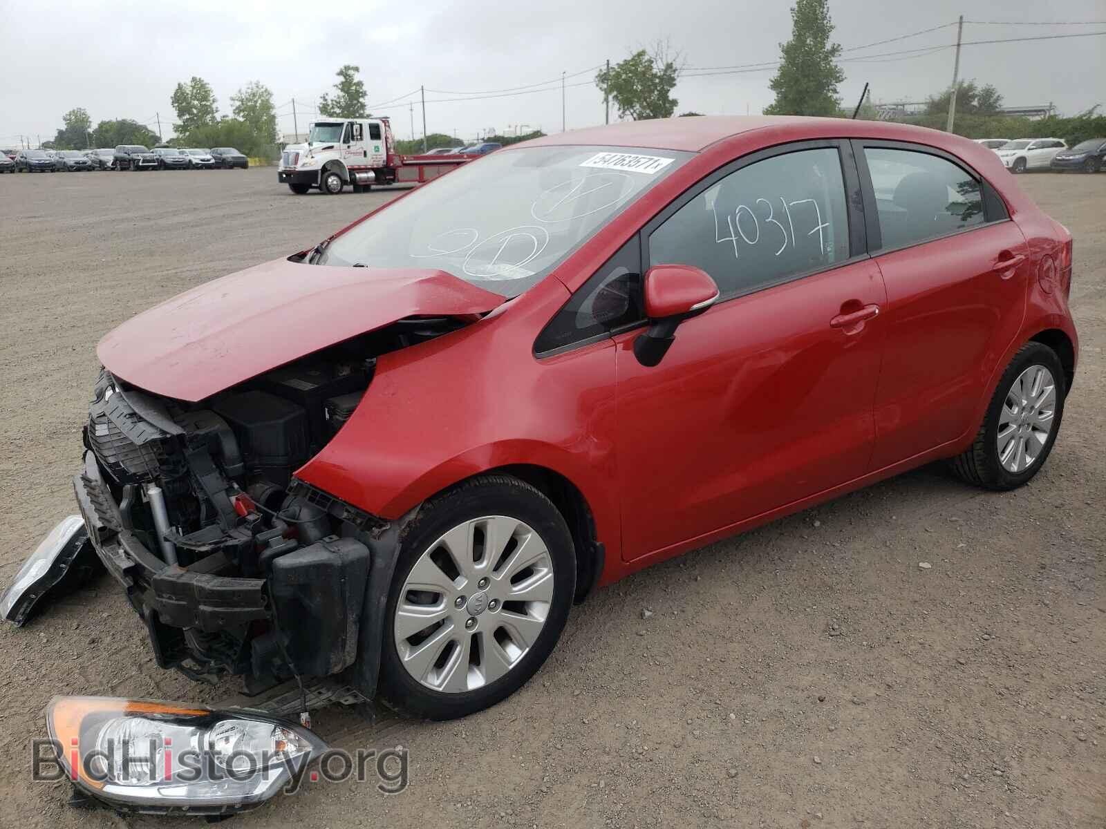 2015 KIA RIO - VIN: KNADN5A34F6520116 - Фото 2