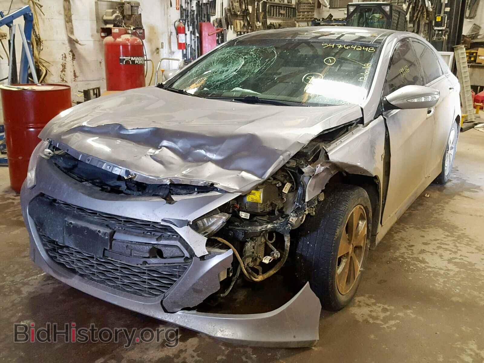 2012 HYUNDAI SONATA - VIN: KMHEC4A49CA047950 - Фото 2
