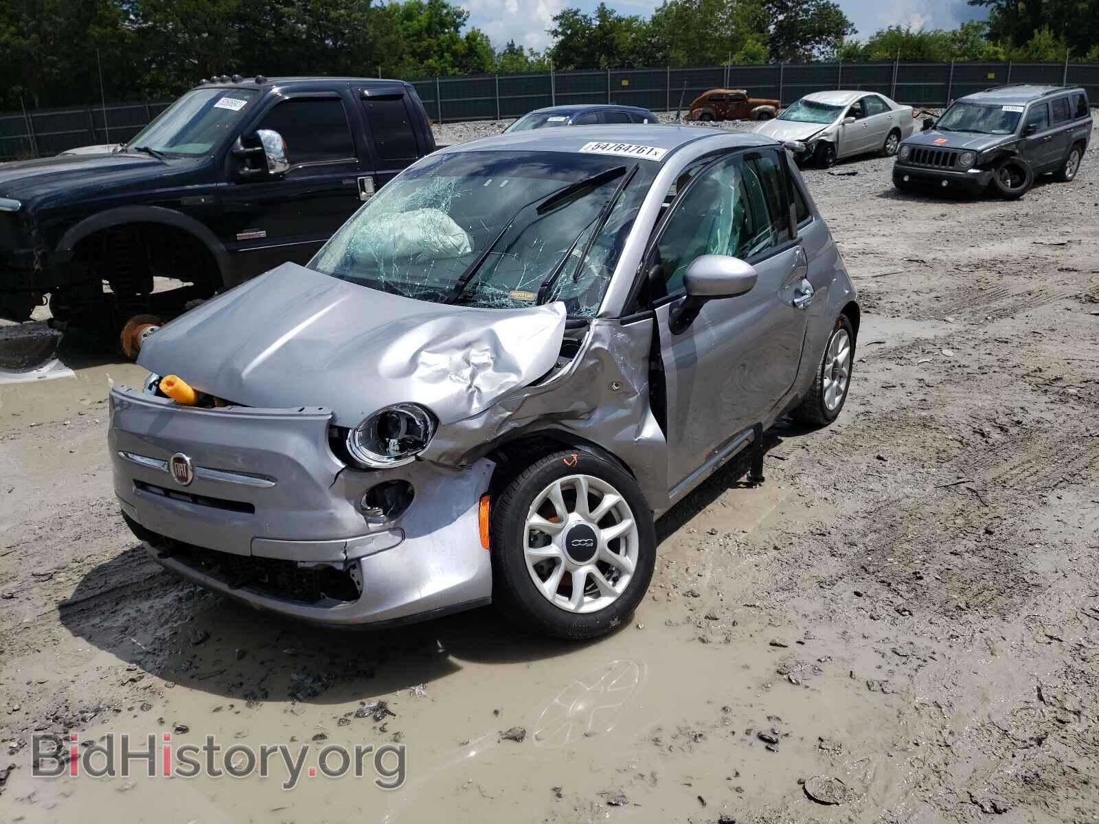 2017 FIAT 500 - VIN: 3C3CFFKR7HT561180 - Фото 2