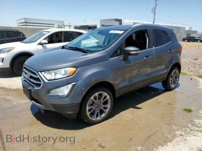 2020 Ford ECOSPORT Titanium, gray — VIN MAJ6S3KL2LC354270, Copart