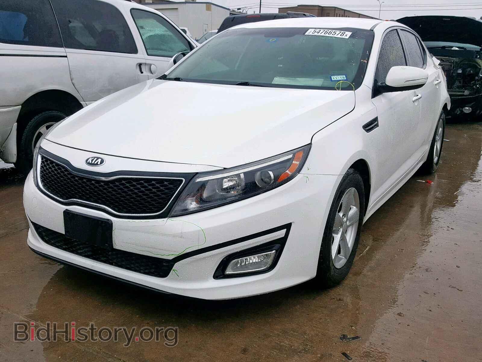 2015 KIA OPTIMA - VIN: KNAGM4A7XF5641512 - Фото 2