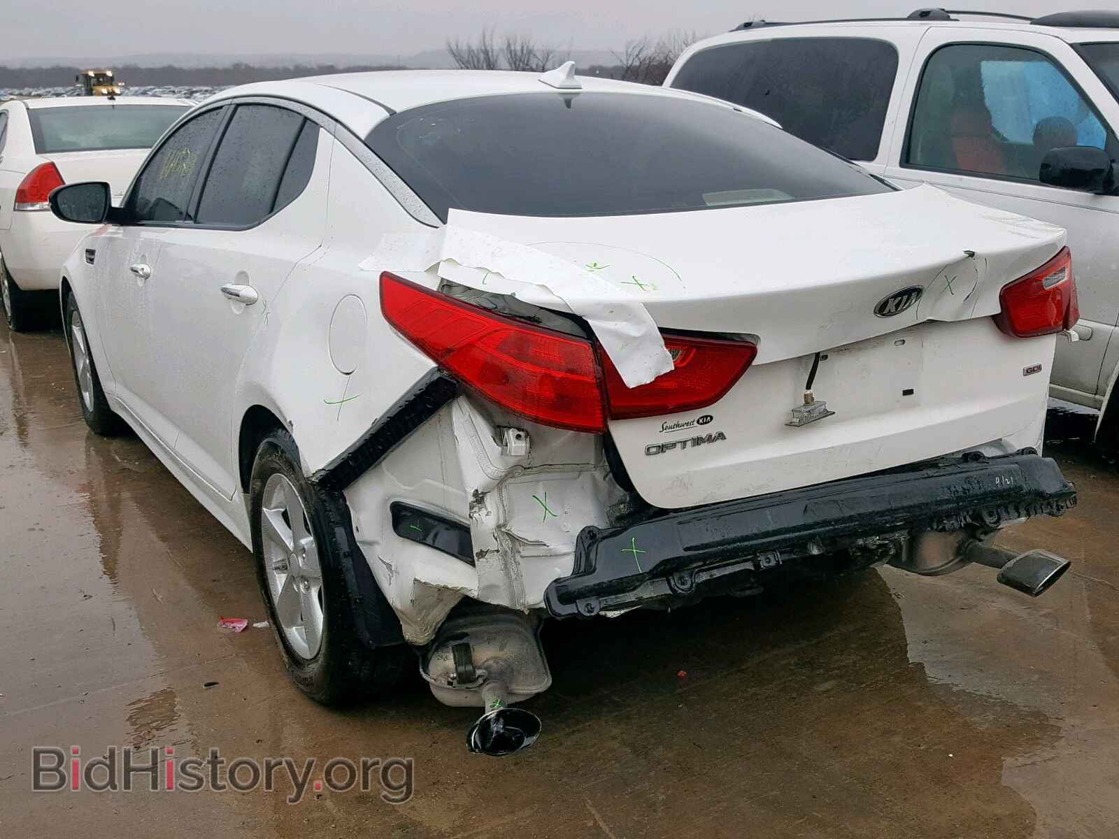 2015 KIA OPTIMA - VIN: KNAGM4A7XF5641512 - Фото 3