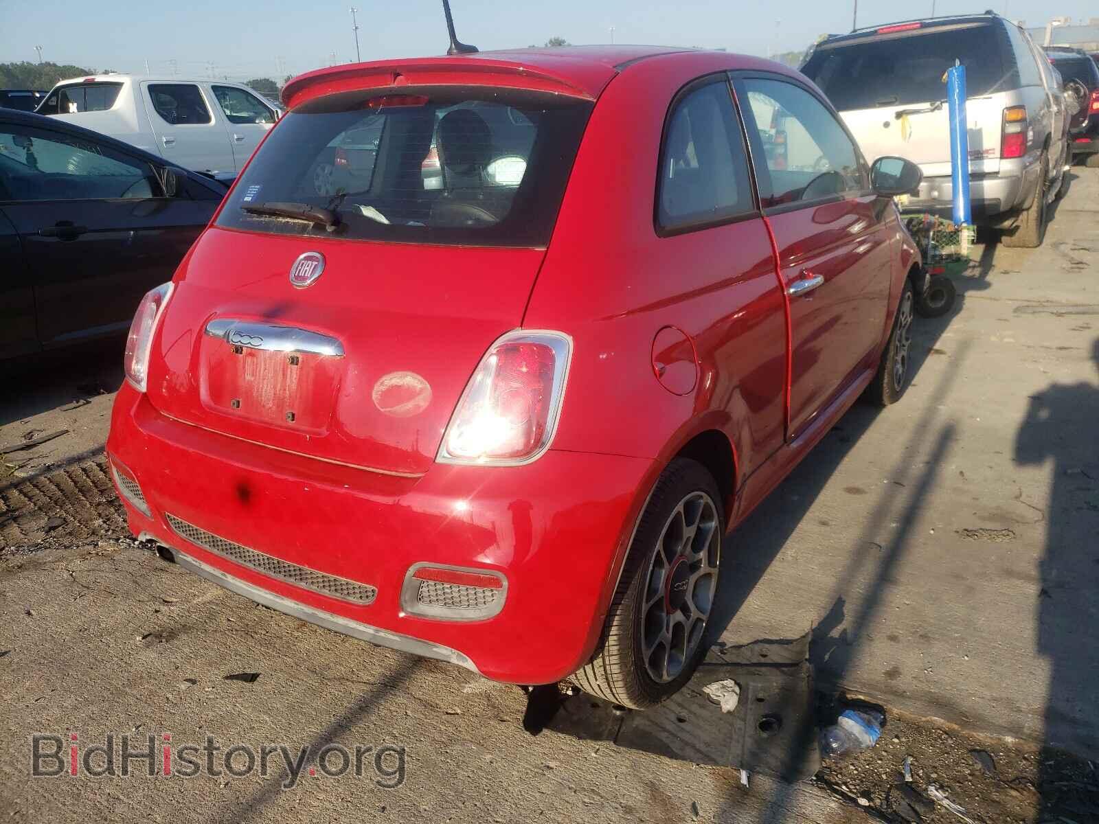 2013 FIAT 500 - VIN: 3C3CFFBR7DT750129 - Фото 4