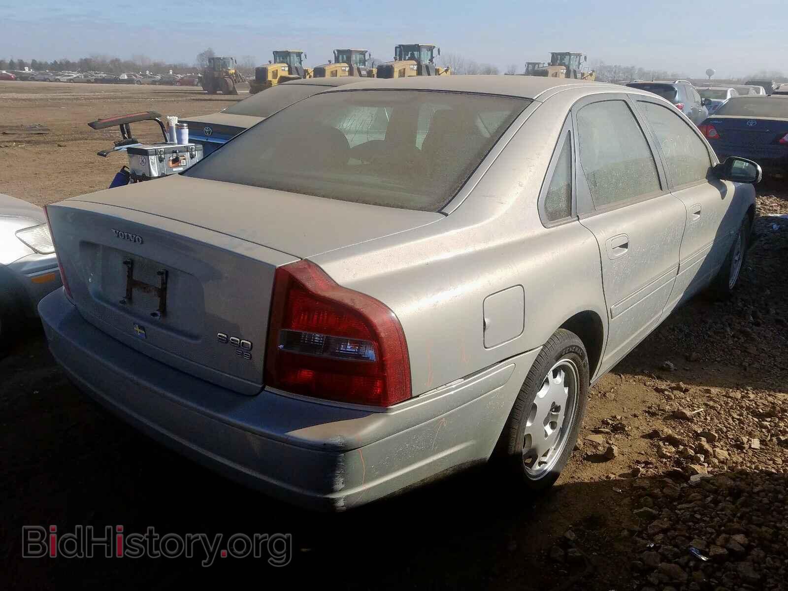 2002 VOLVO S80 - VIN: YV1TS92DX21273742 - Фото 4
