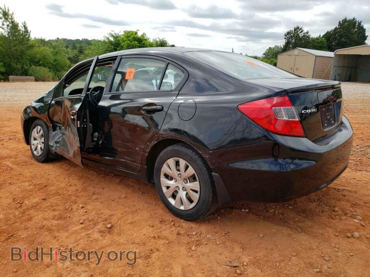 2012 HONDA CIVIC - VIN: 19XFB2E53CE060368 - Фото 2