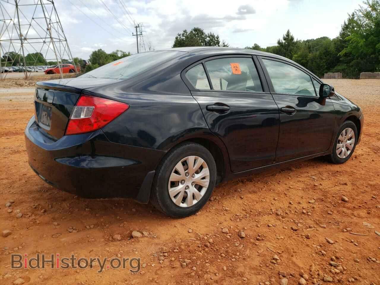 2012 HONDA CIVIC - VIN: 19XFB2E53CE060368 - Фото 3