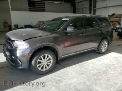 2021 Dodge DURANGO SXT, темно-серый — VIN 1C4RDJAG2MC544596, Copart