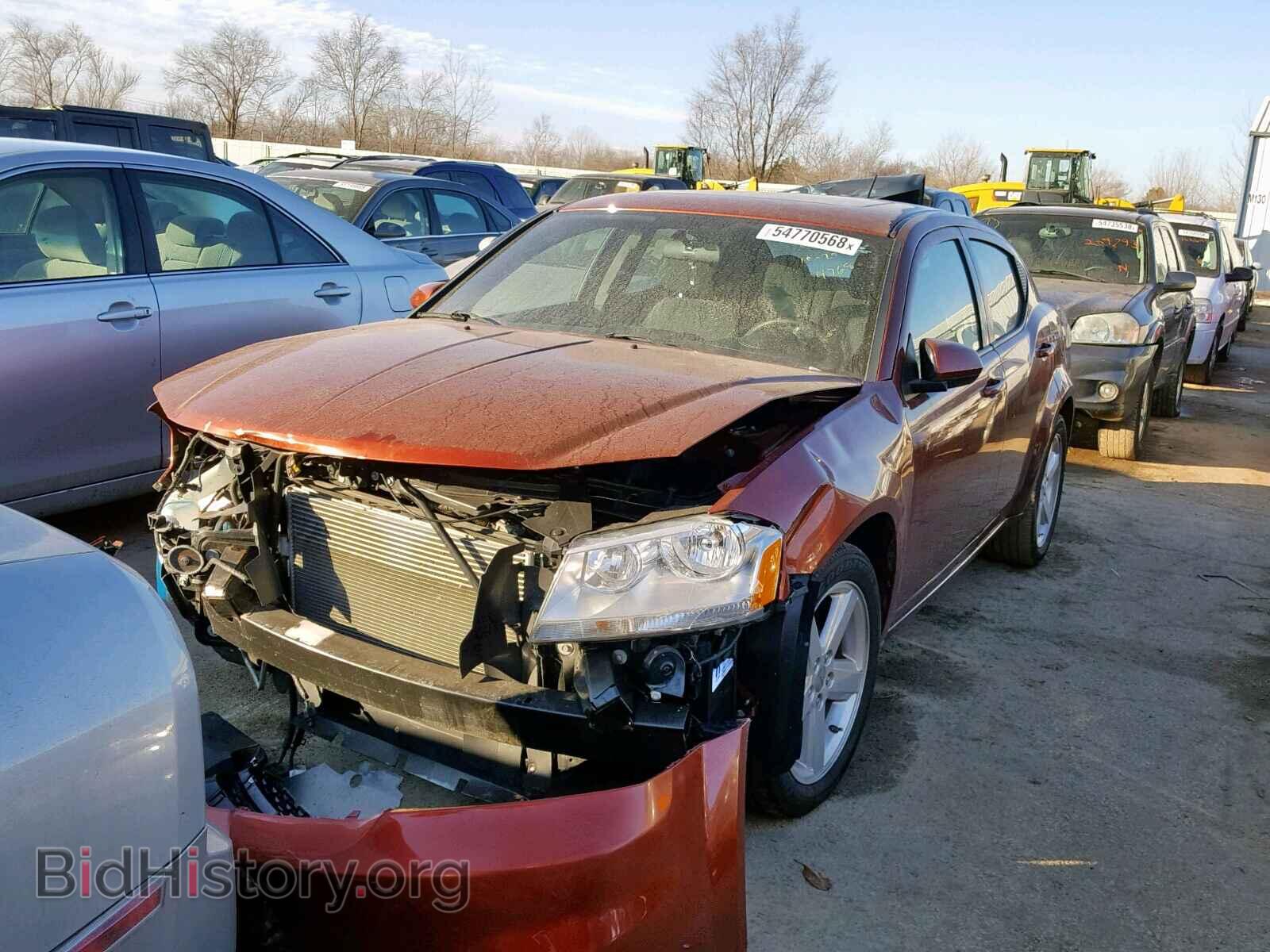 2012 DODGE AVENGER - VIN: 1C3CDZCB9CN154768 - Фото 2