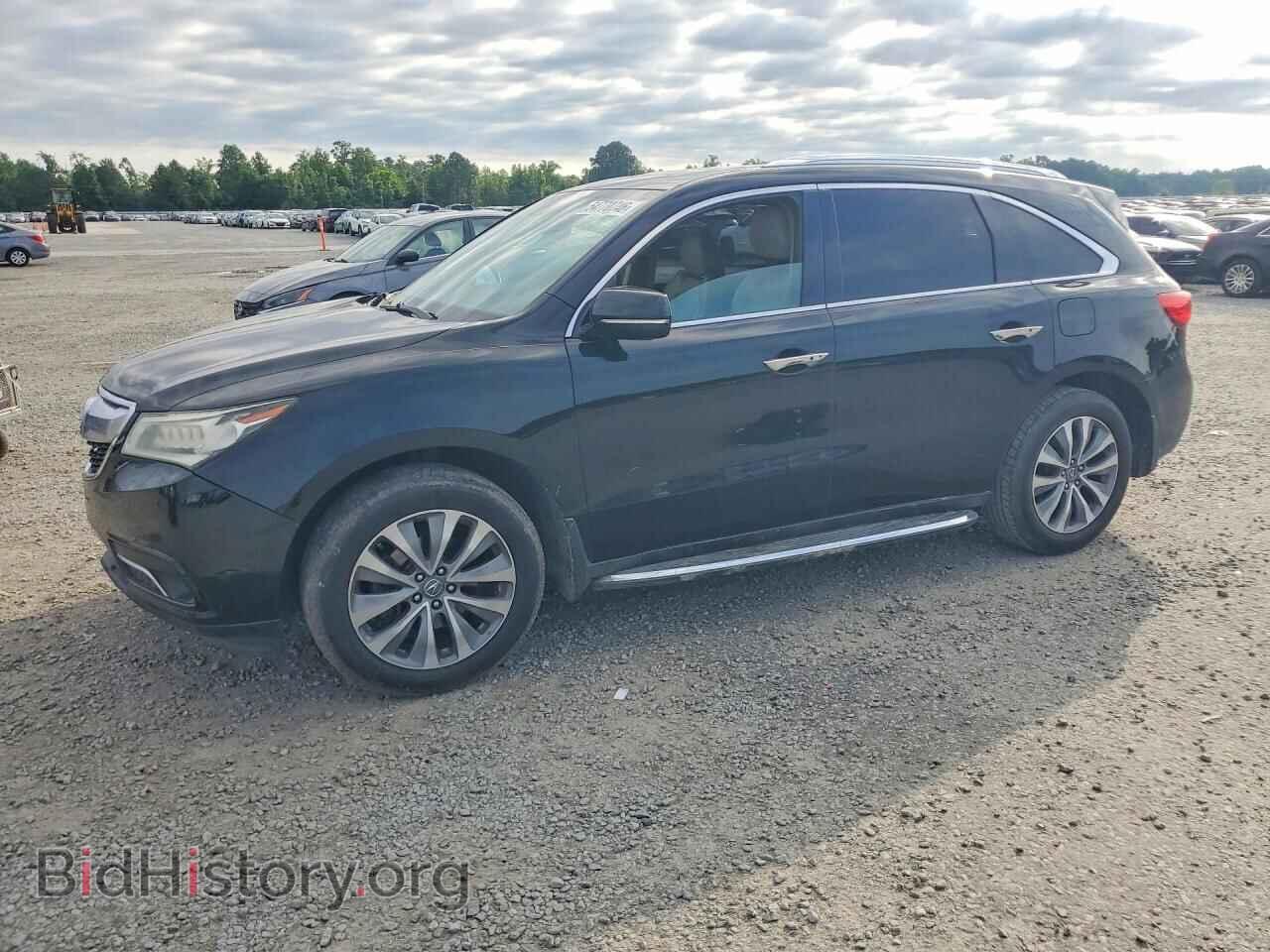 Photo 5FRYD4H41EB027124 - ACURA MDX 2014