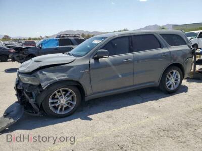2022 Dodge DURANGO R/T, gray — VIN 1C4SDJCT1NC136202, Copart