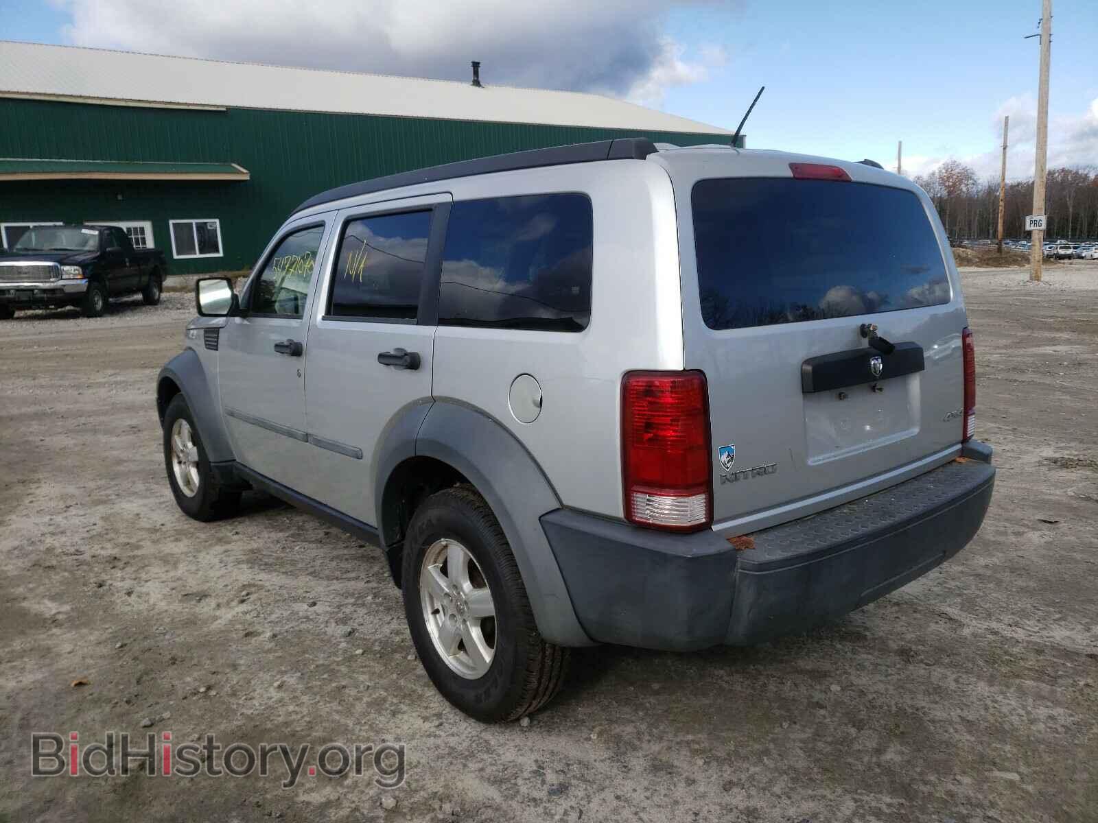 2007 DODGE NITRO - VIN: 1D8GU28K87W554531 - Photo 3