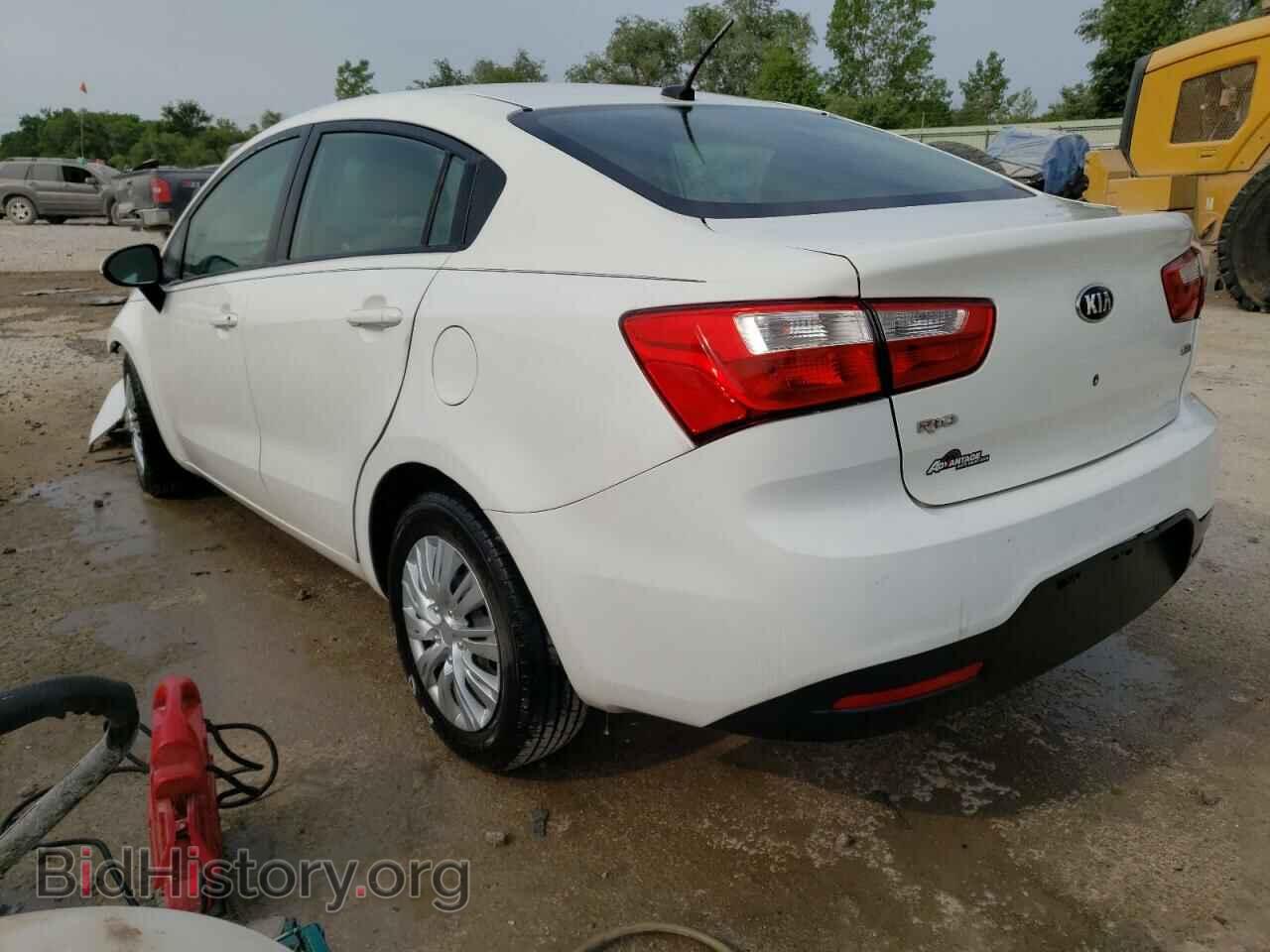 2014 KIA RIO - VIN: KNADM4A39E6372685 - Фото 2
