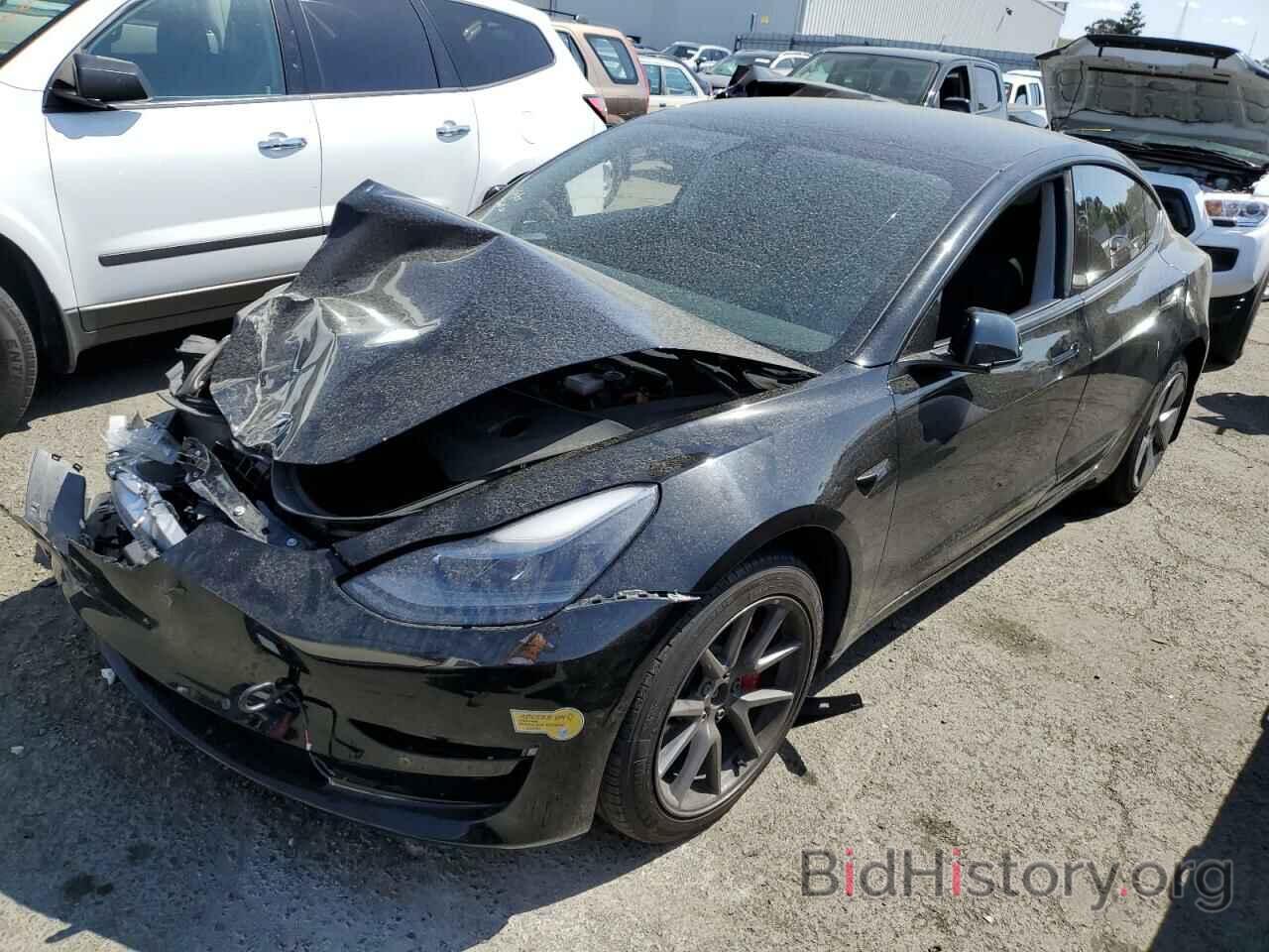 Photo 5YJ3E1EB2MF876736 - TESLA MODEL 3 2021