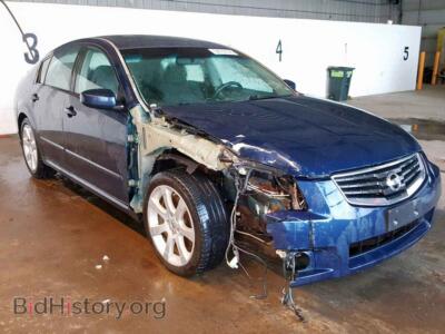 2008 Nissan MAXIMA Maxima SE, синий — VIN 1N4BA41E28C813797, Copart