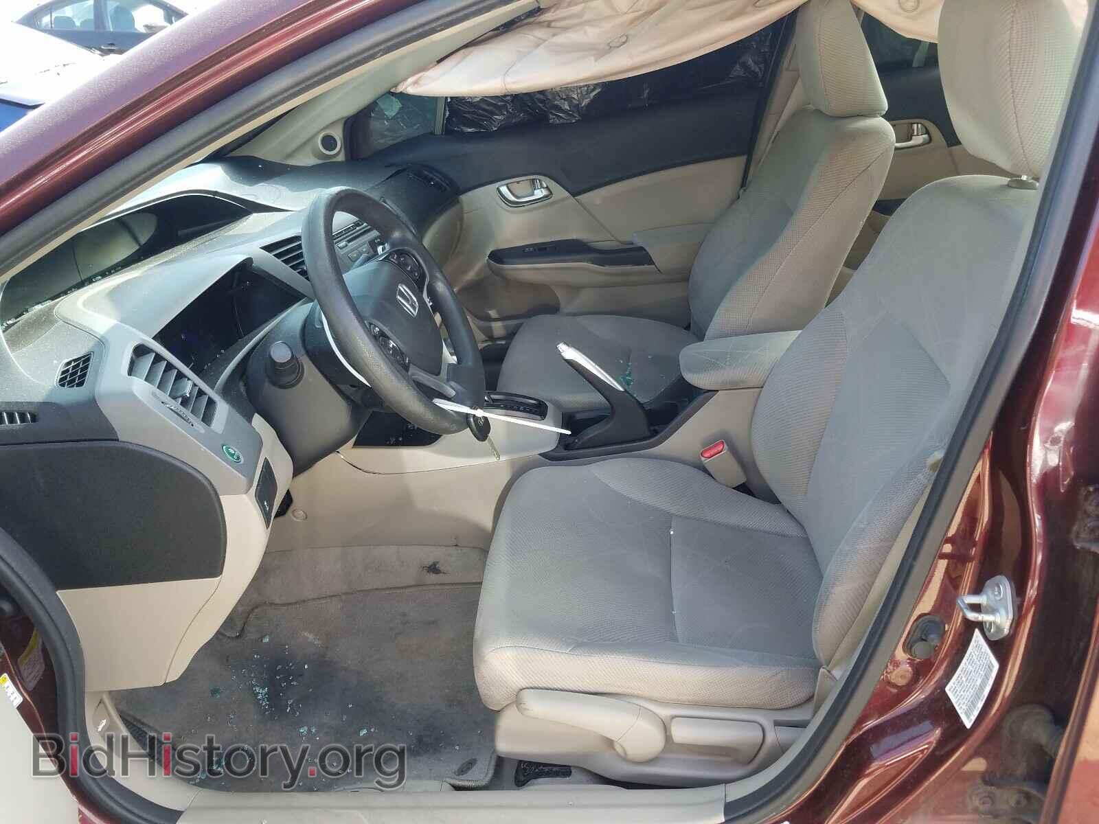 2012 HONDA CIVIC - VIN: 19XFB2F86CE343873 - Фото 5