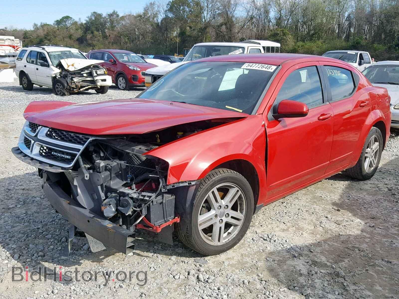 2012 DODGE AVENGER - VIN: 1C3CDZCB2CN185229 - Photo 2