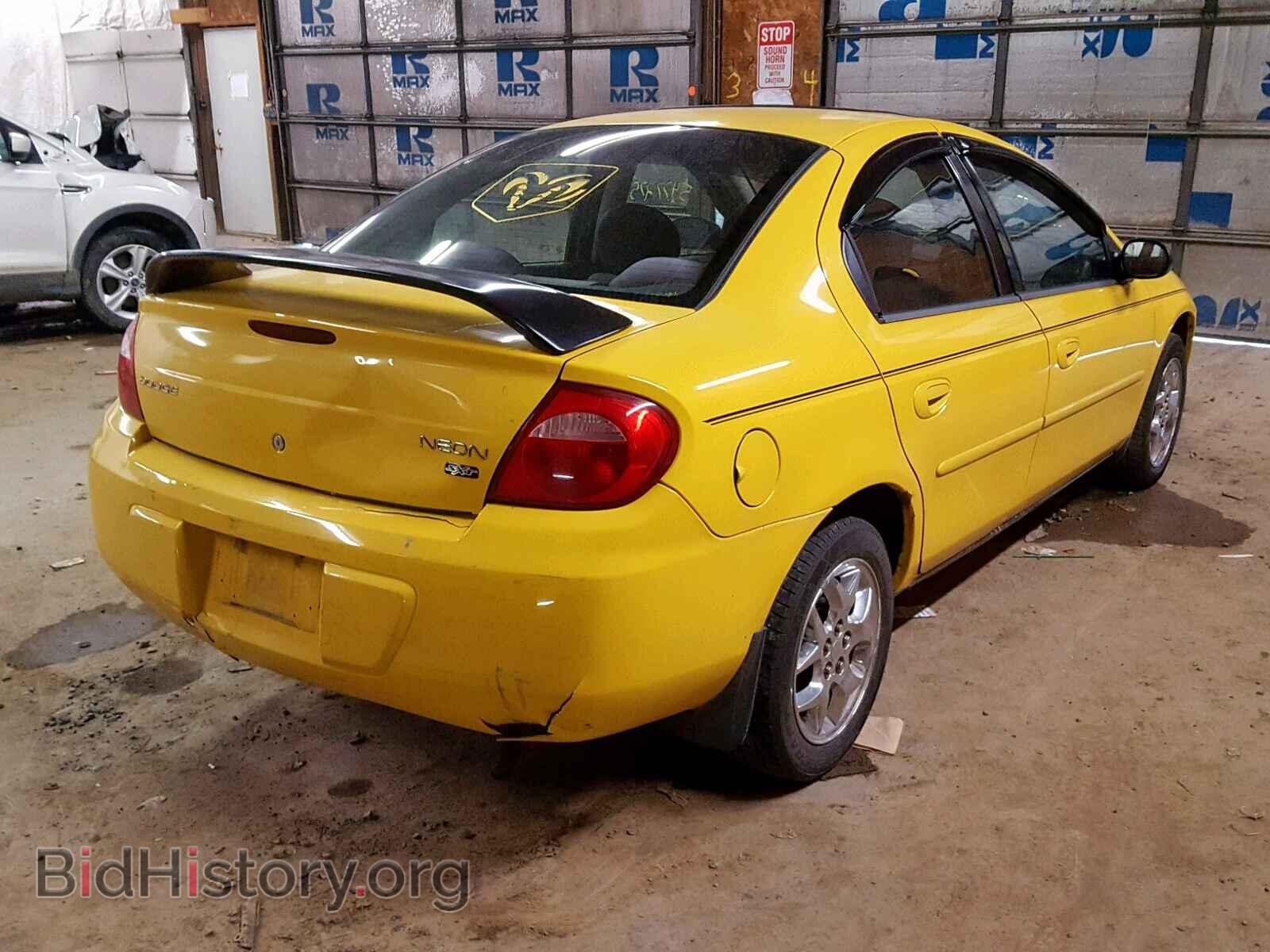 2004 DODGE NEON - VIN: 1B3ES56C04D505907 - Фото 4