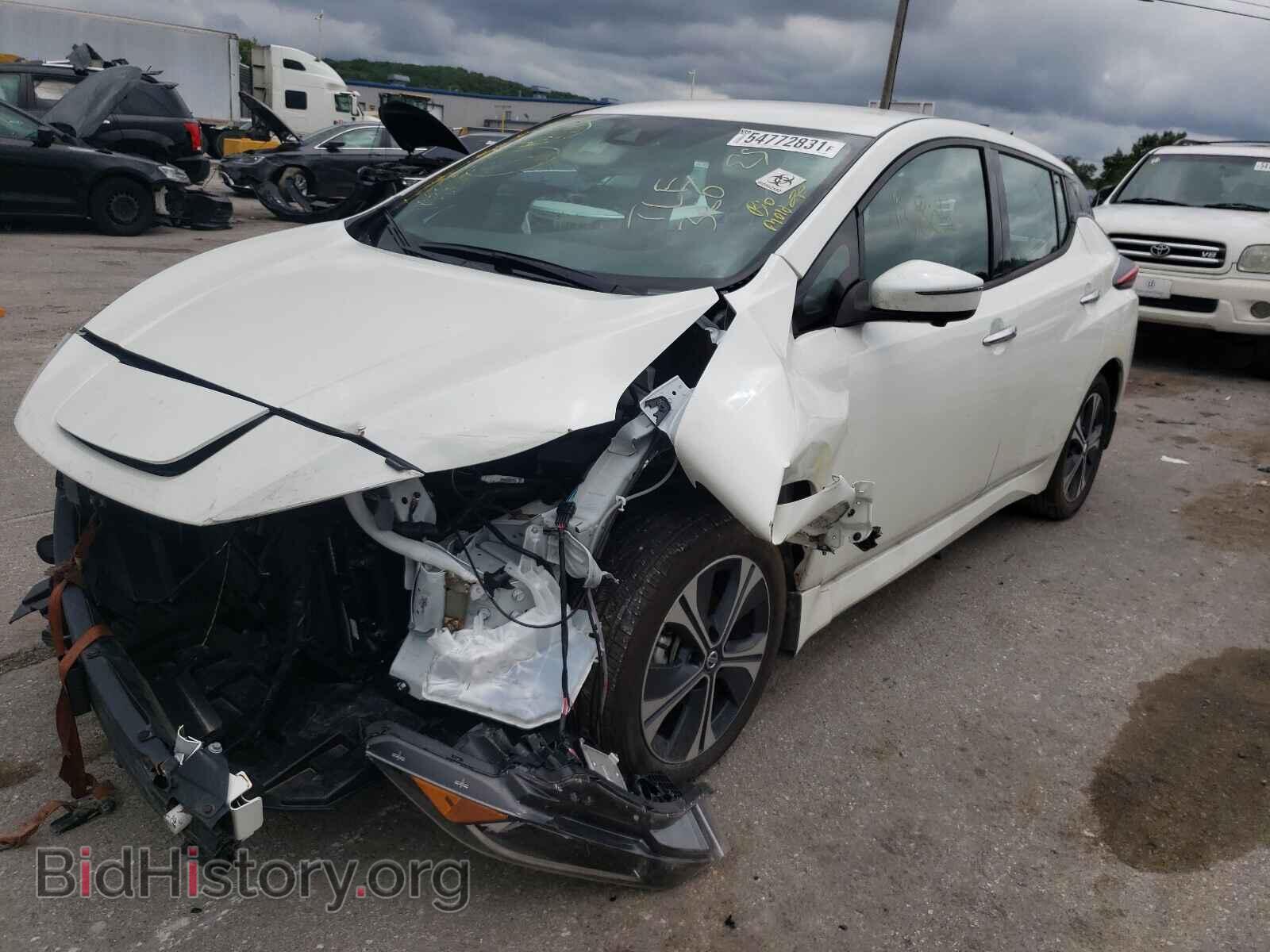 2021 NISSAN LEAF - VIN: 1N4BZ1DV2MC550059 - Фото 2