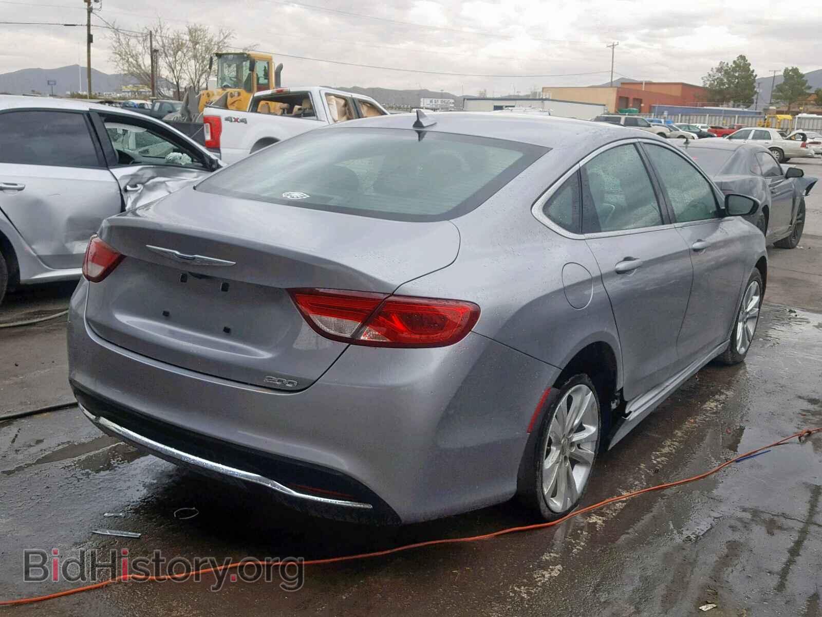 2016 CHRYSLER 200 - VIN: 1C3CCCAB1GN167782 - Фото 4