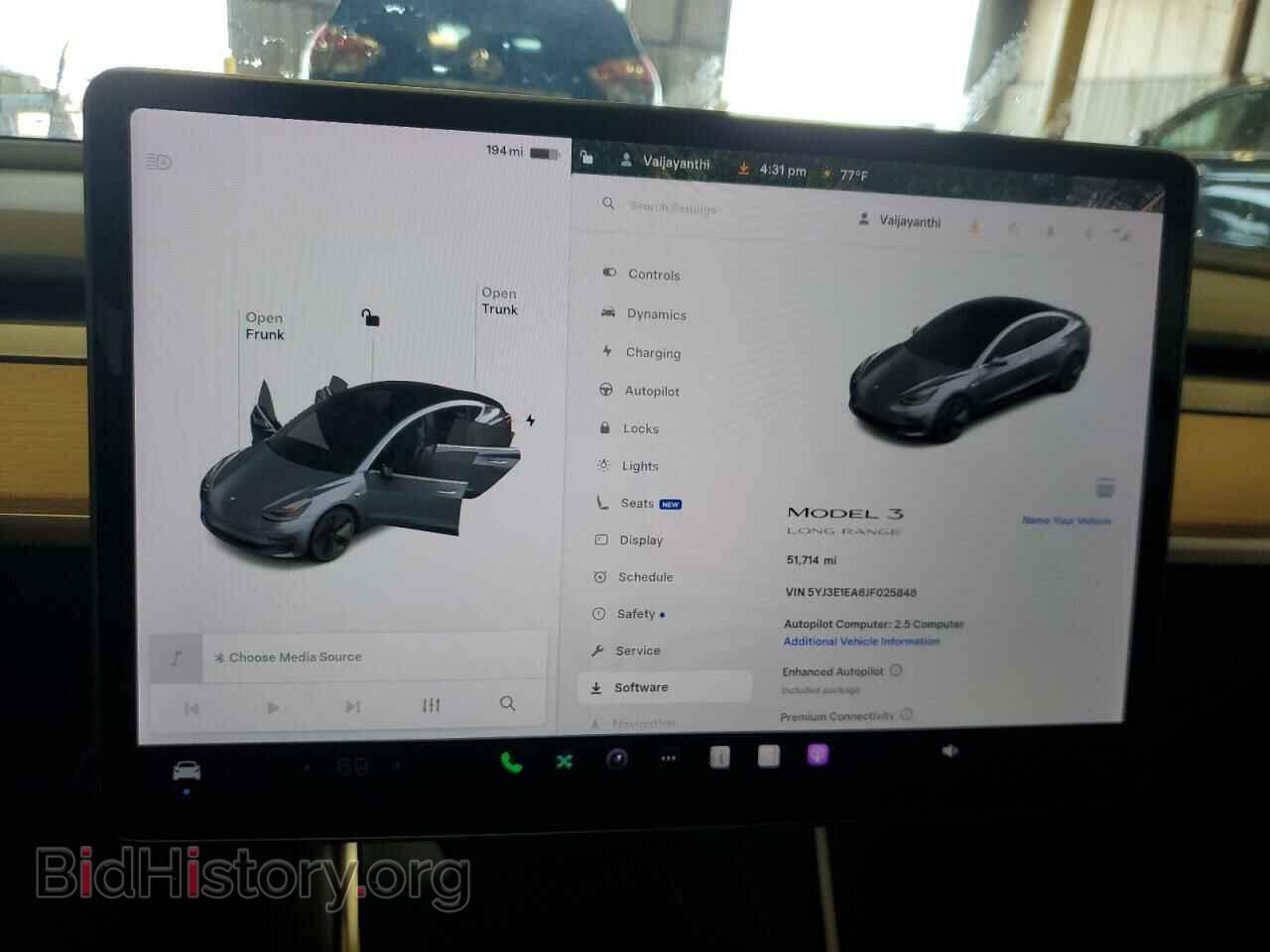 2018 TESLA MODEL 3 - VIN: 5YJ3E1EA6JF025848 - Фото 9