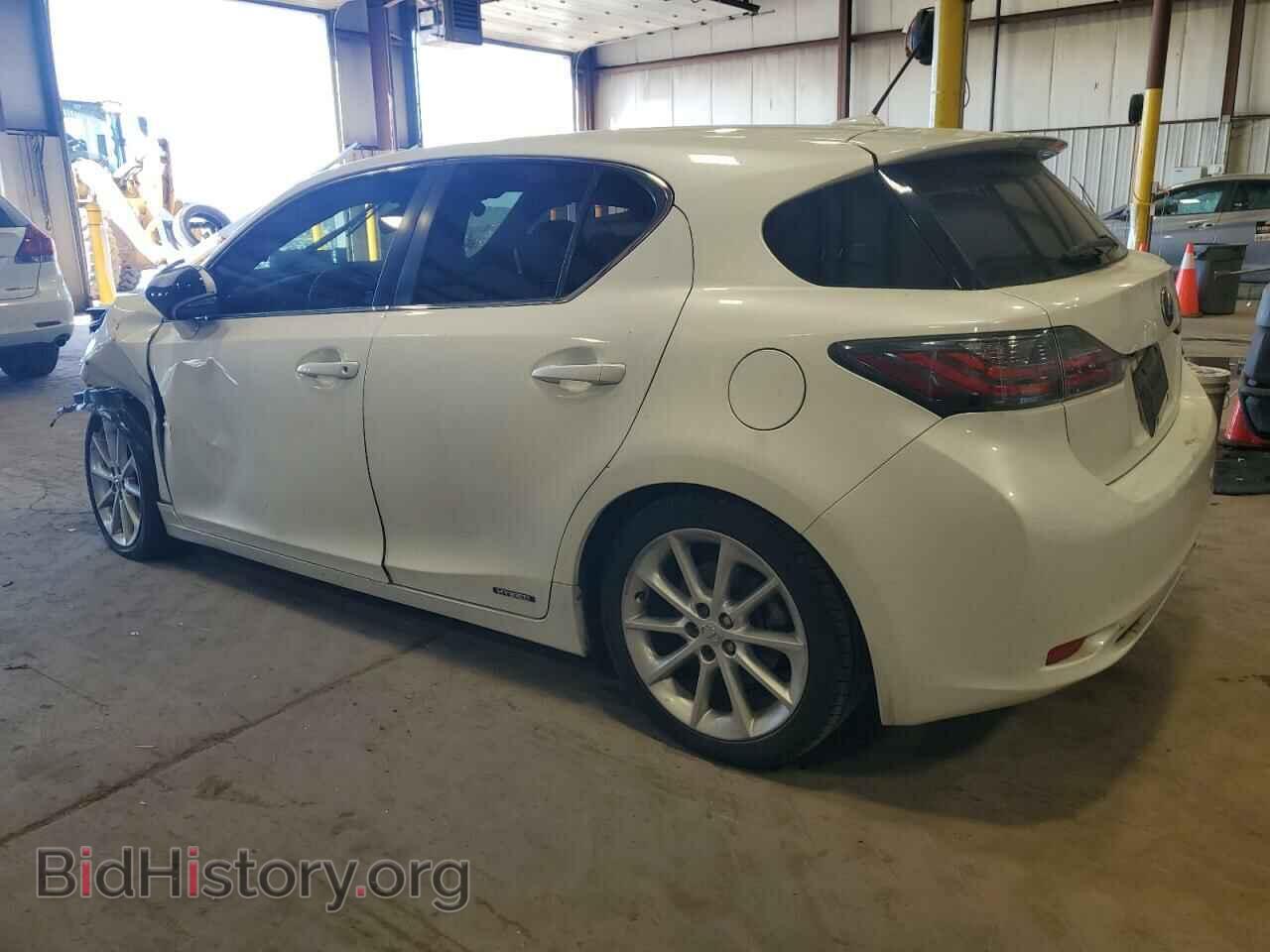 2012 LEXUS CT 200 - VIN: JTHKD5BH9C2097350 - Фото 2