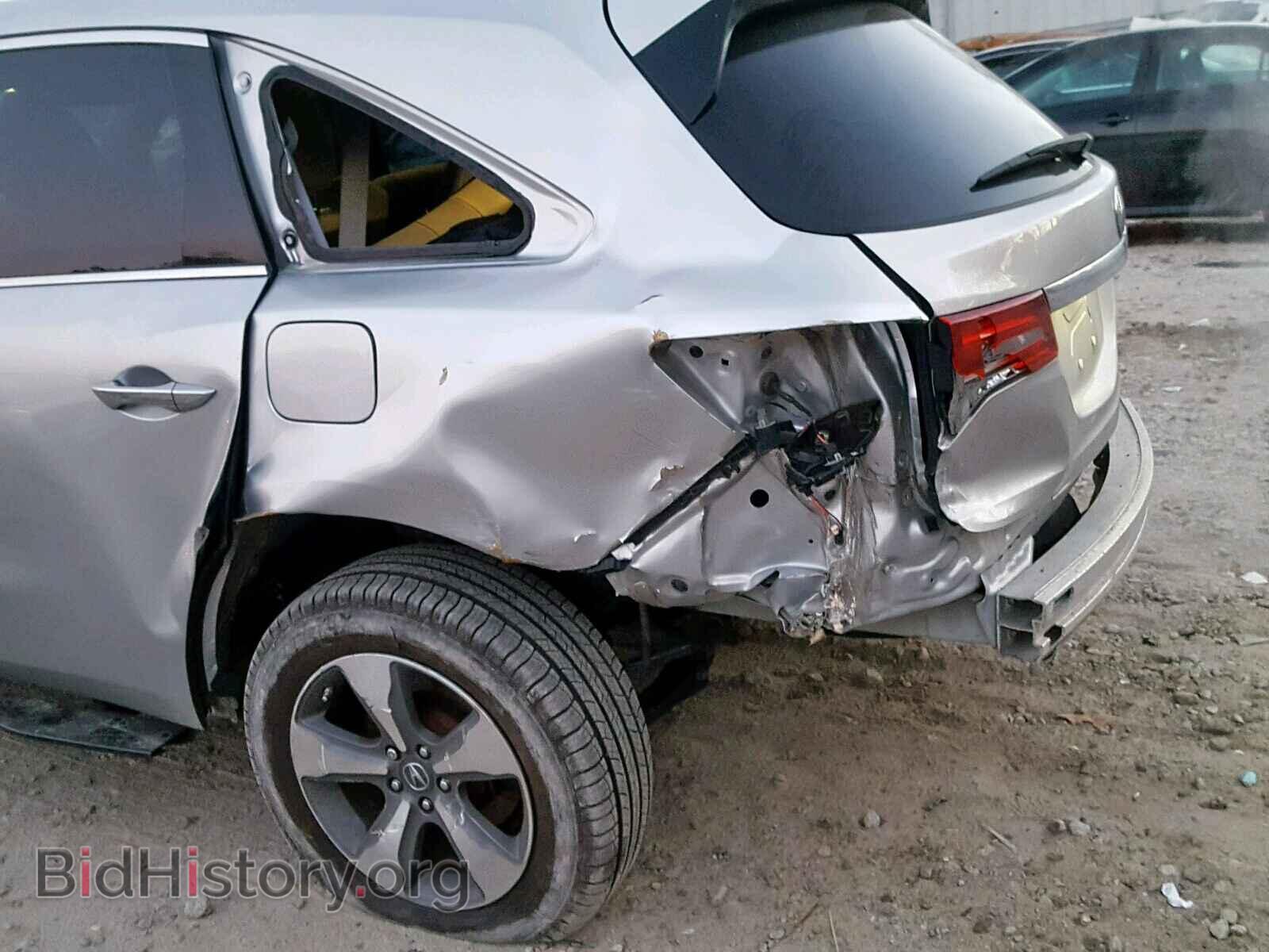 2014 ACURA MDX - VIN: 5FRYD4H21EB015943 - Фото 9