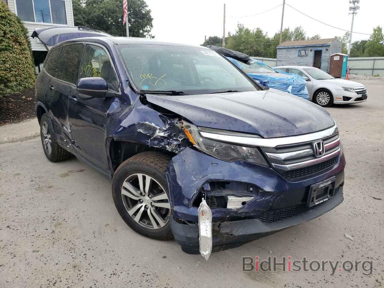 Photo 5FNYF6H54GB019117 - HONDA PILOT 2016