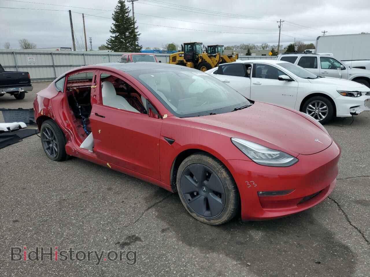 2021 TESLA MODEL 3 - VIN: 5YJ3E1EB2MF855109 - Фото 4